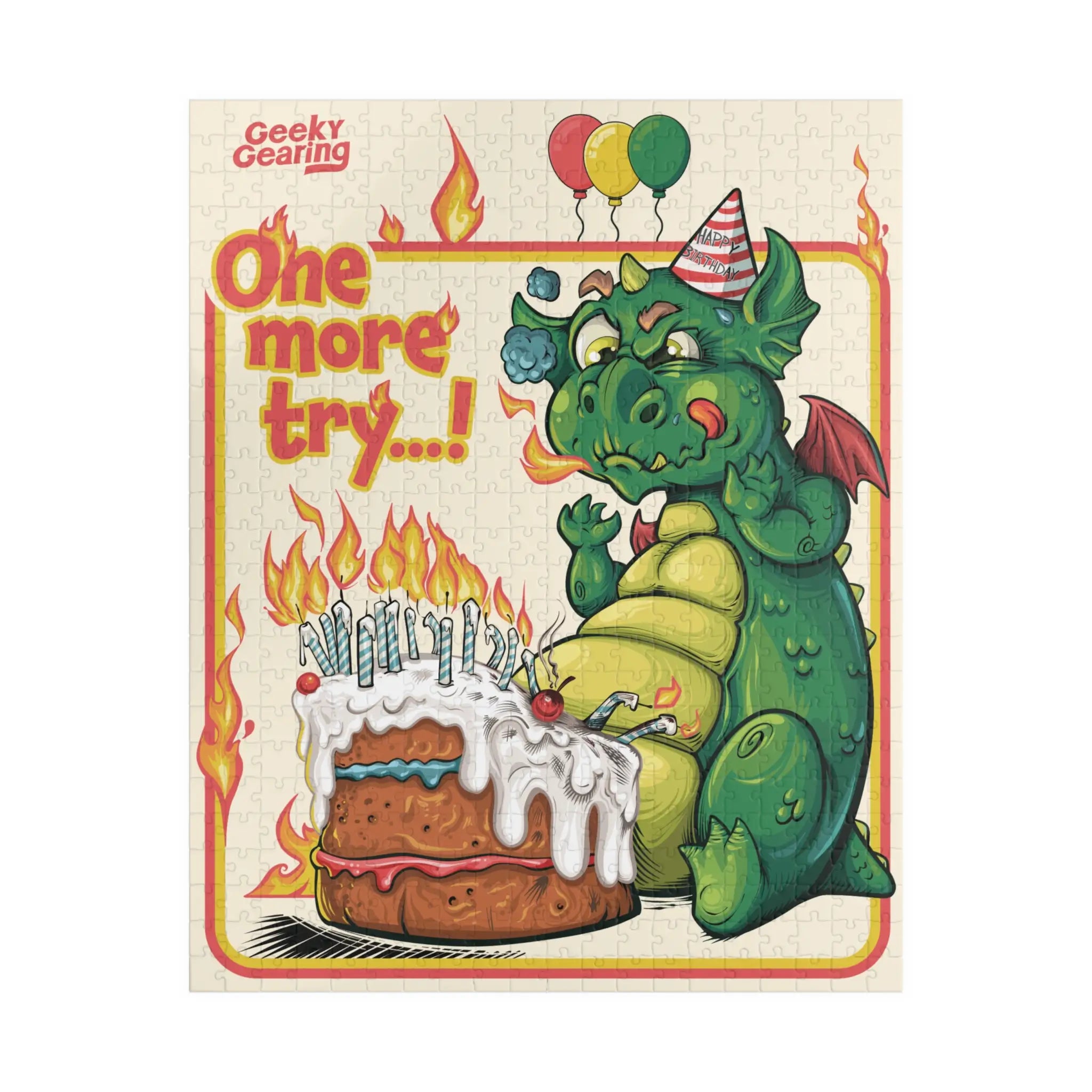 Dragon’s Birthday Blowout - Jigsaw Puzzle
