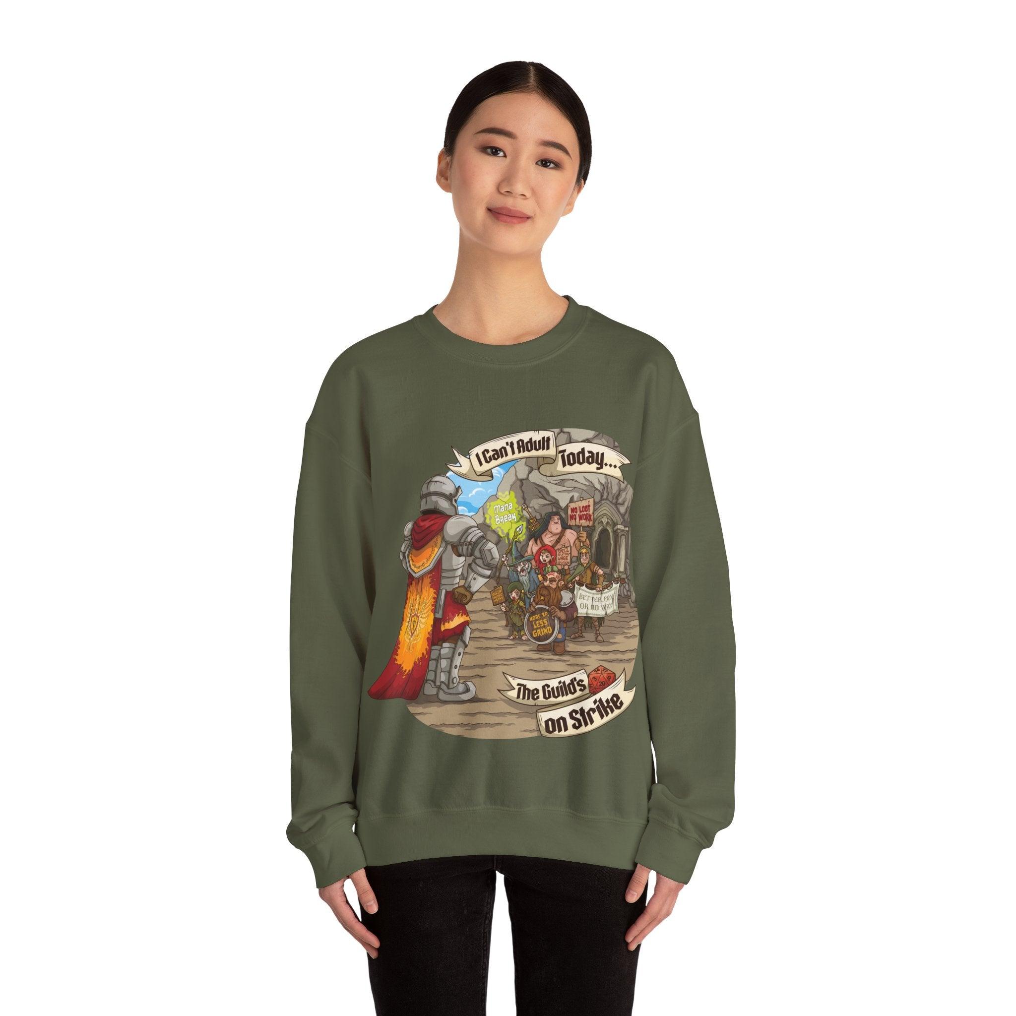 The Guild's on Strike - Sweatshirt - GeekyGearing