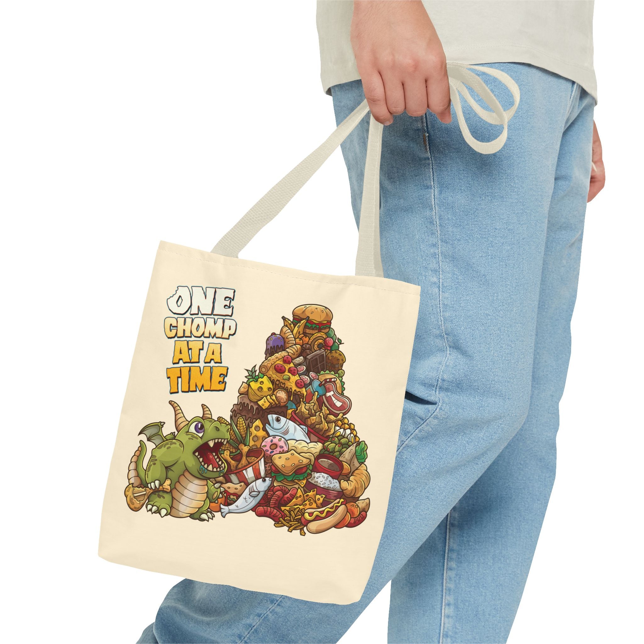 Baby Dragon's Feast - Tote Bag