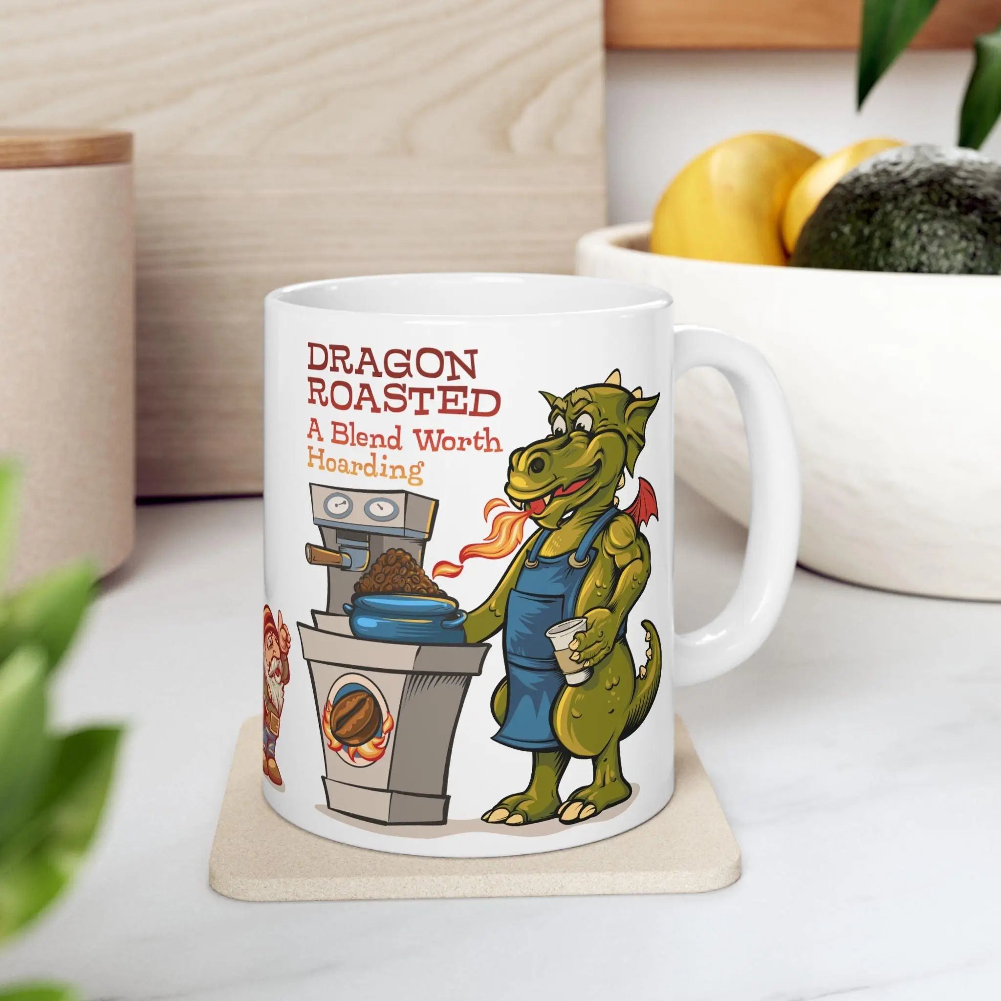 Dragon Roasted - Mug - GeekyGearing