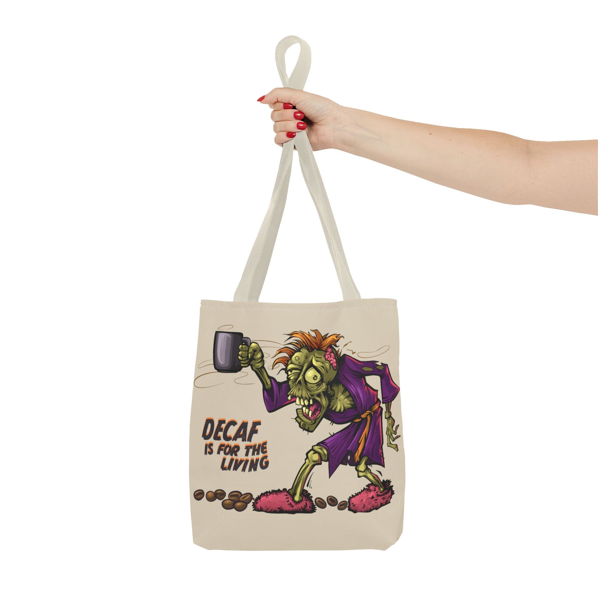 Decaf is for the Living - Tote Bag