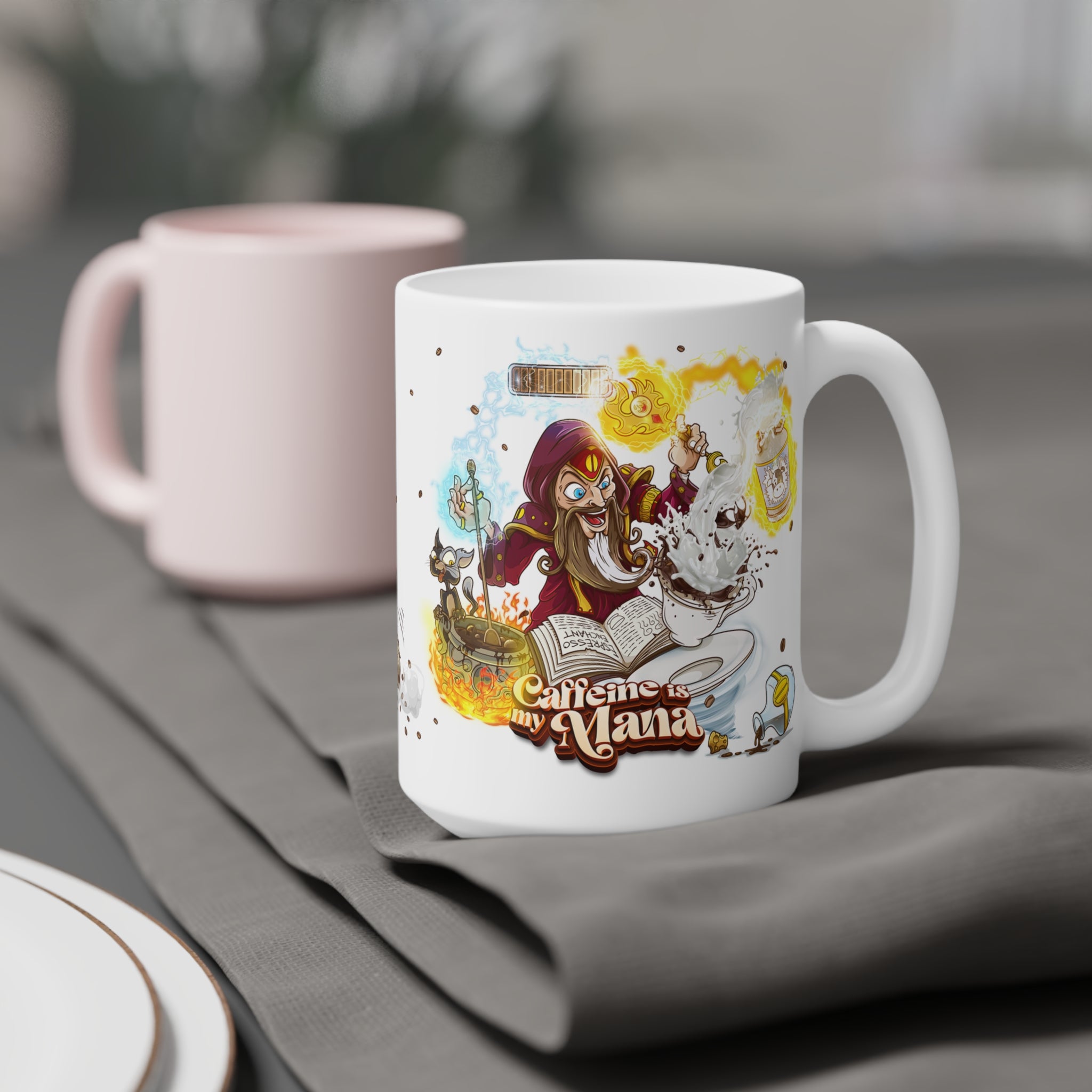 Caffeine Is My Mana - Mug