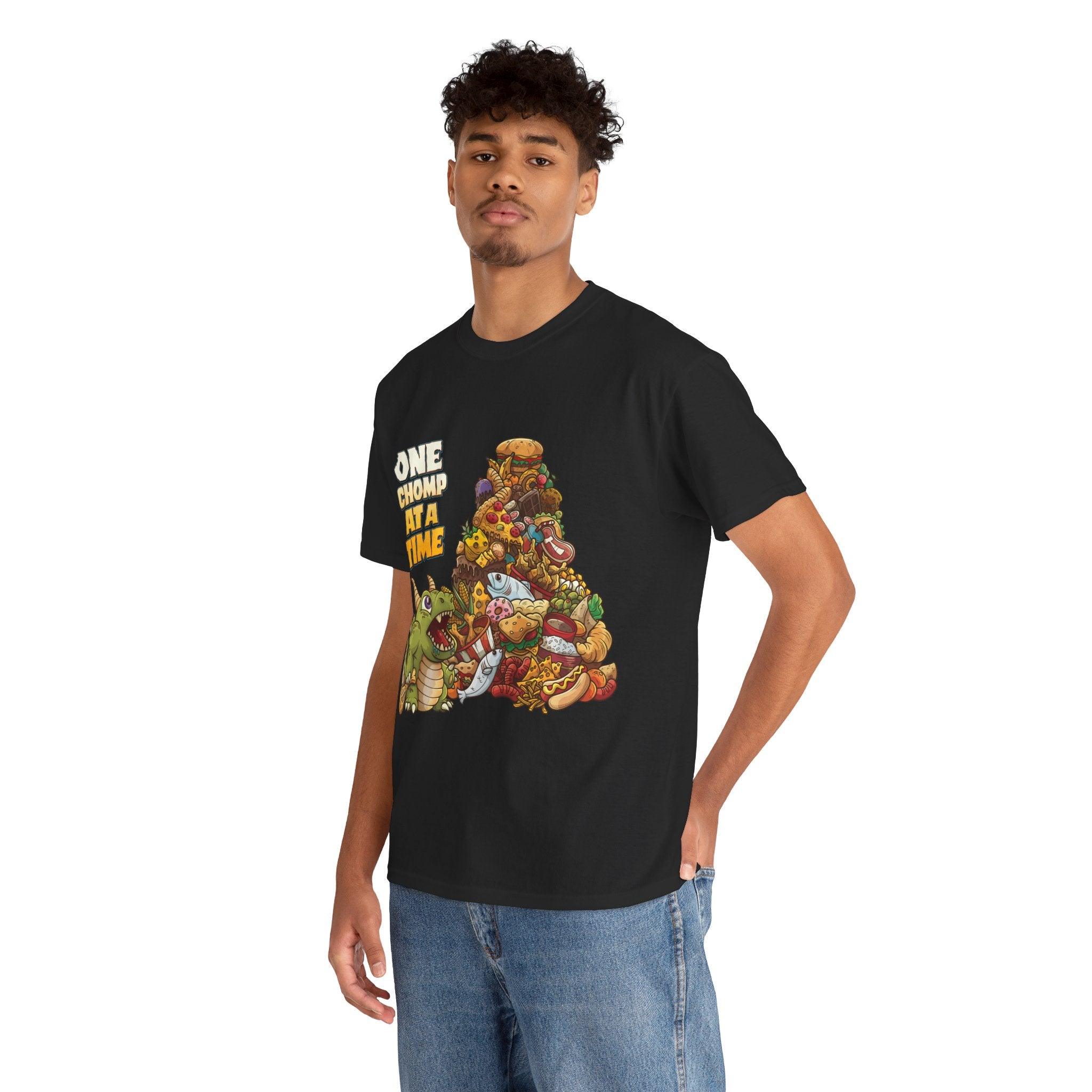 Baby Dragon's Feast - T-Shirt - GeekyGearing