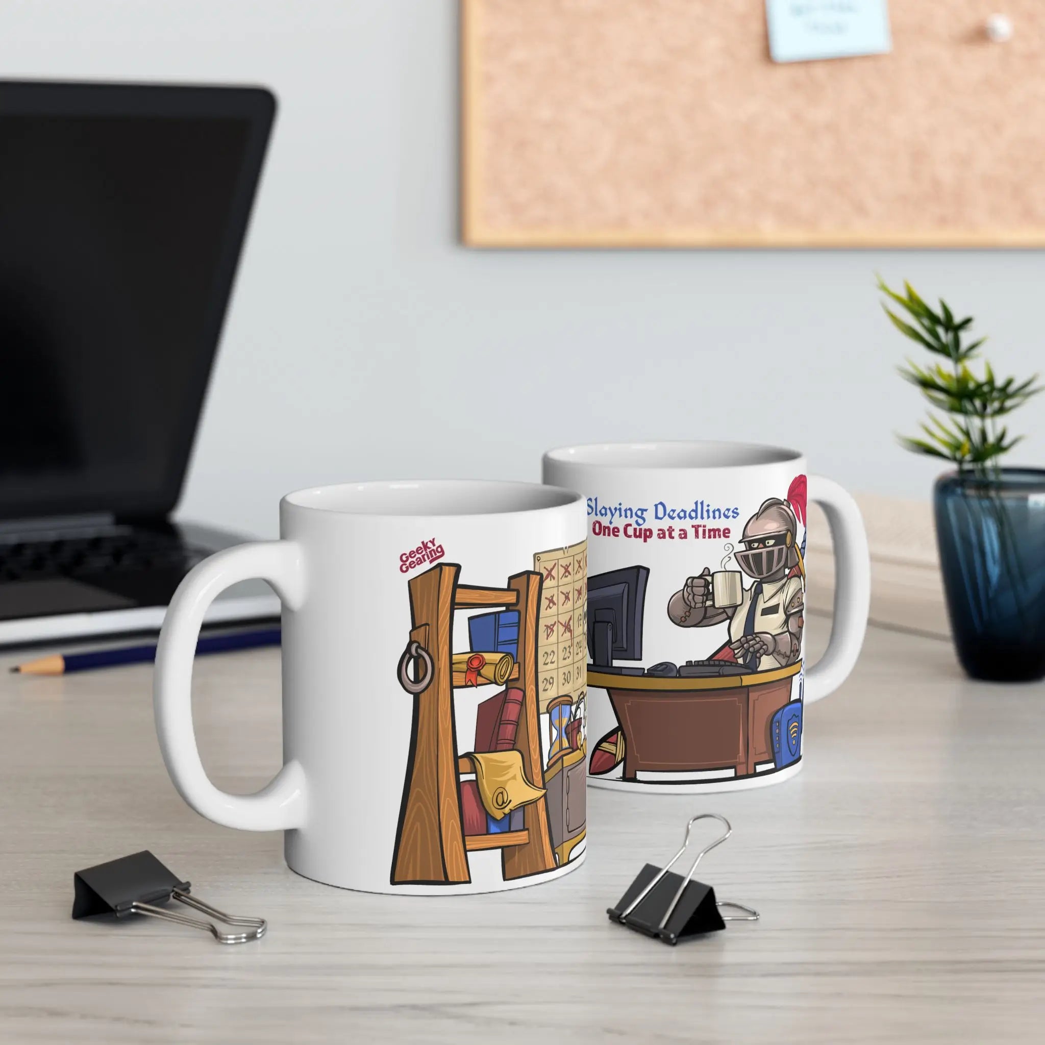 Deadline Dueler - Mug - GeekyGearing