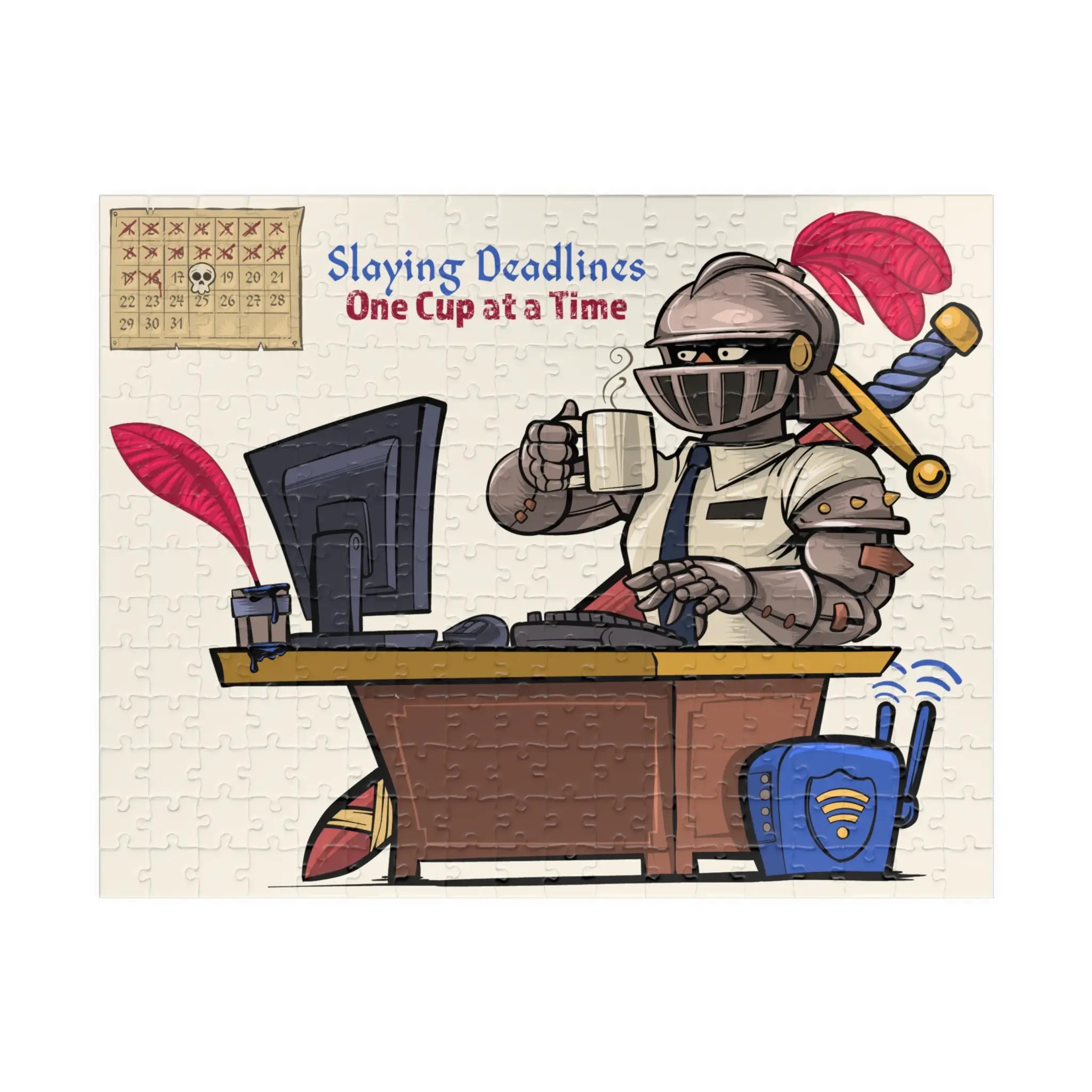 Deadline Dueler – Jigsaw Puzzle