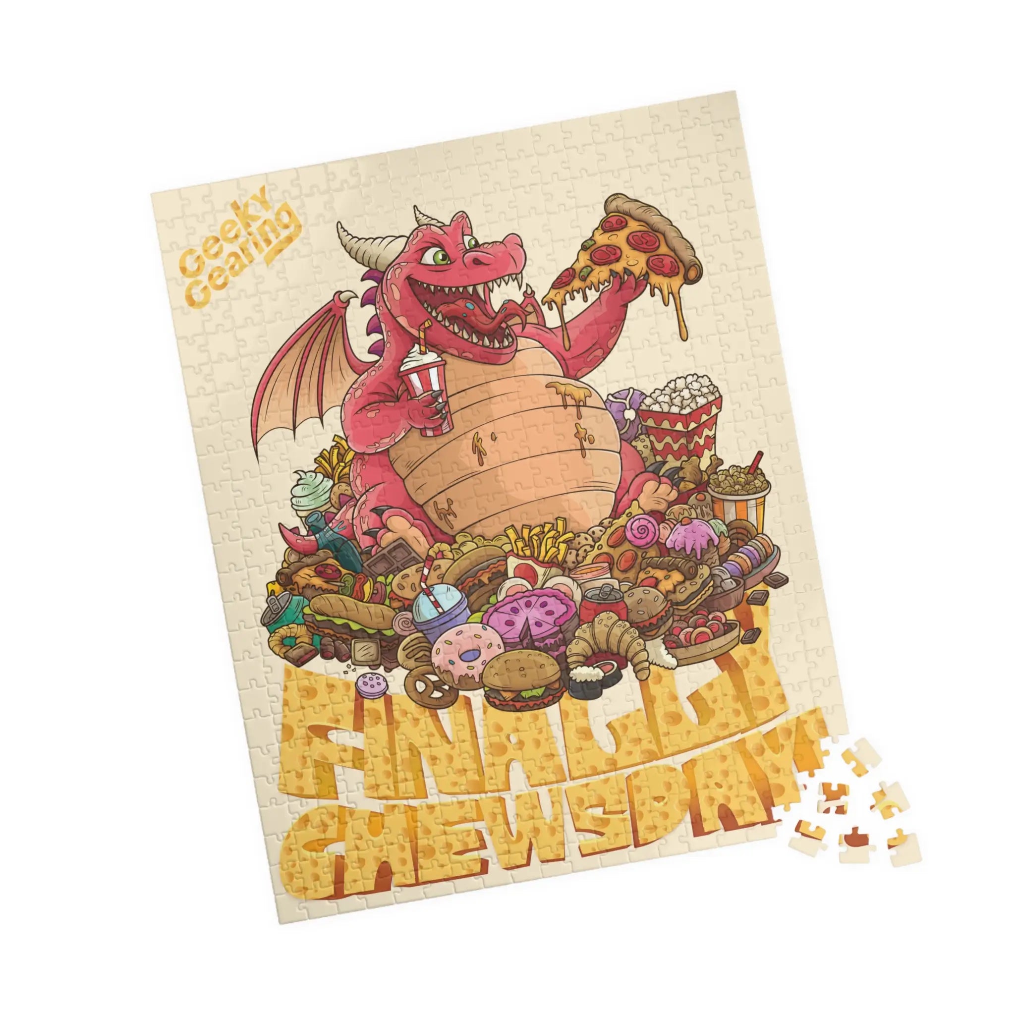 Dragon's Chewsday Feast - Jigsaw Puzzle