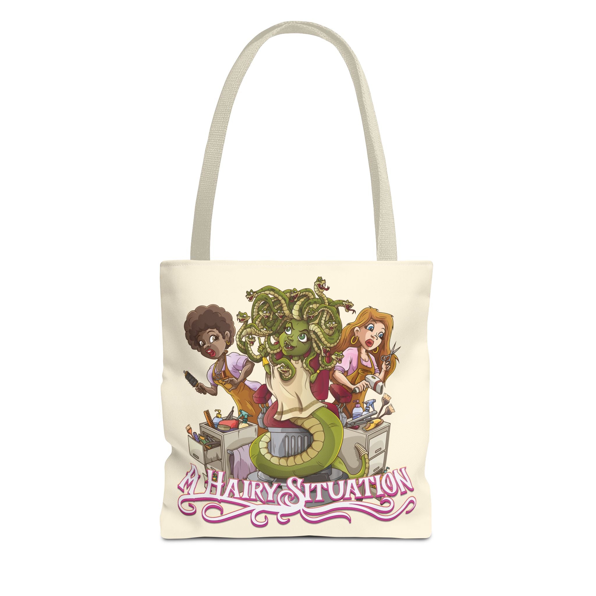 Medusa's Hairy Situation - Tote Bag