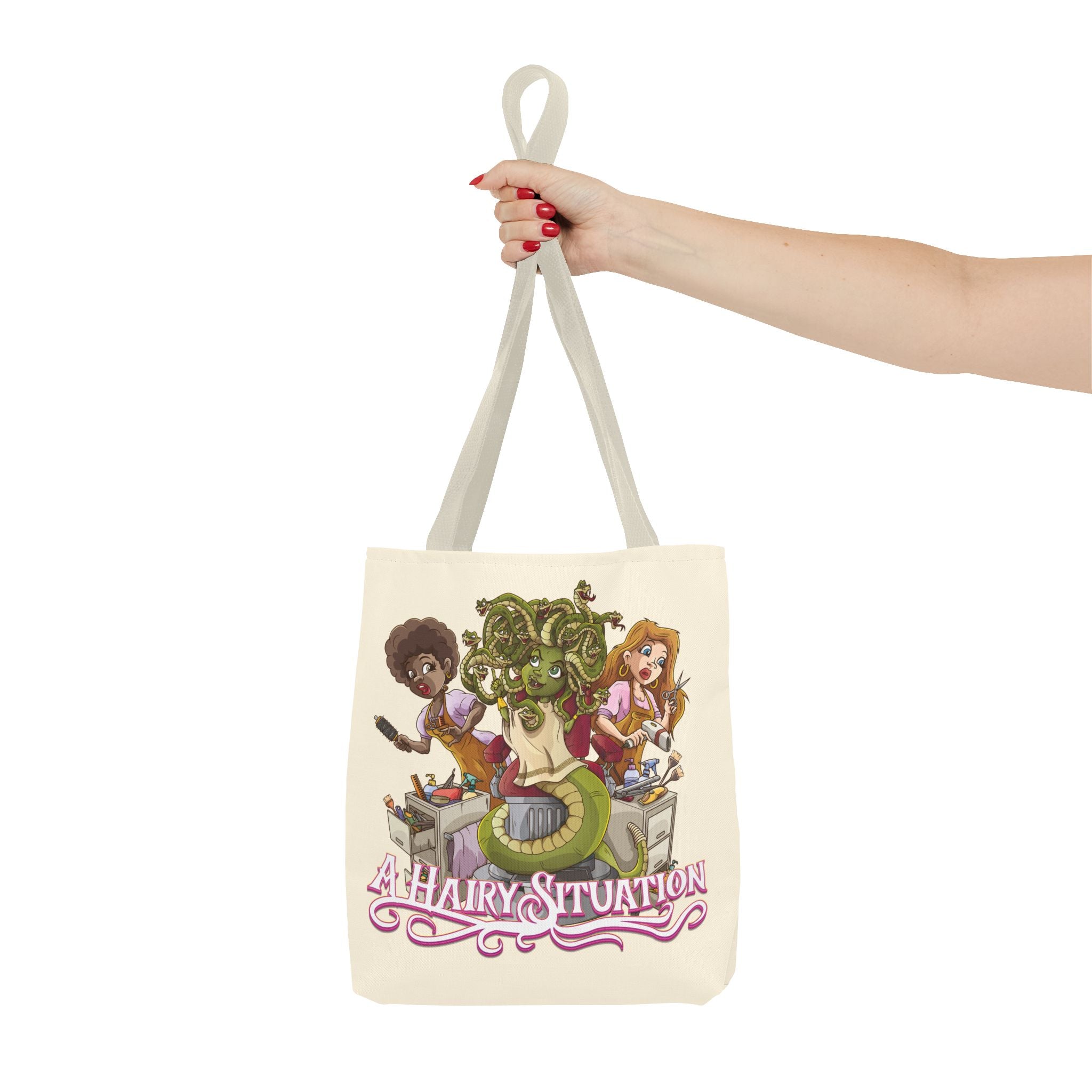Medusa's Hairy Situation - Tote Bag