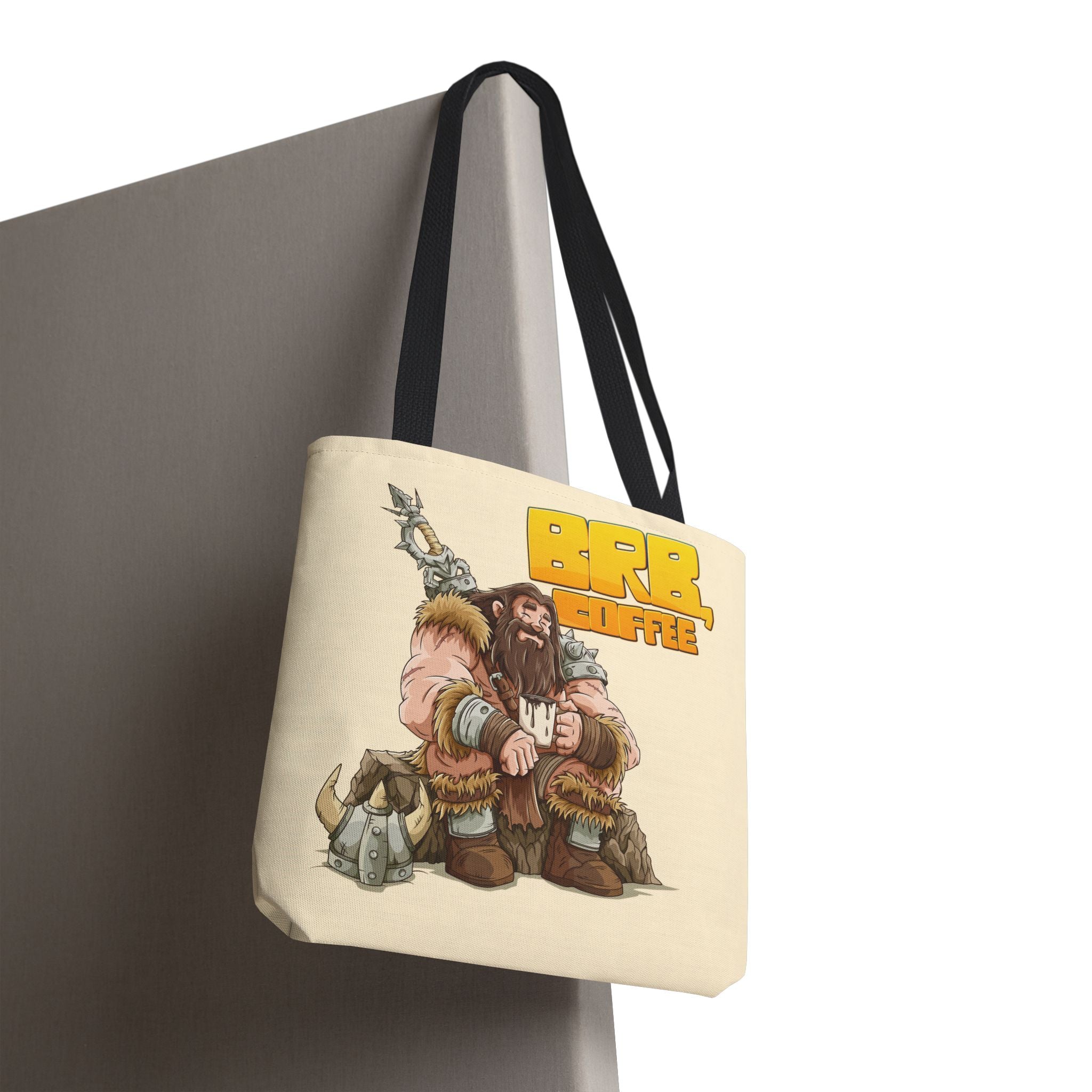Barbarian's Coffee Break - Tote Bag