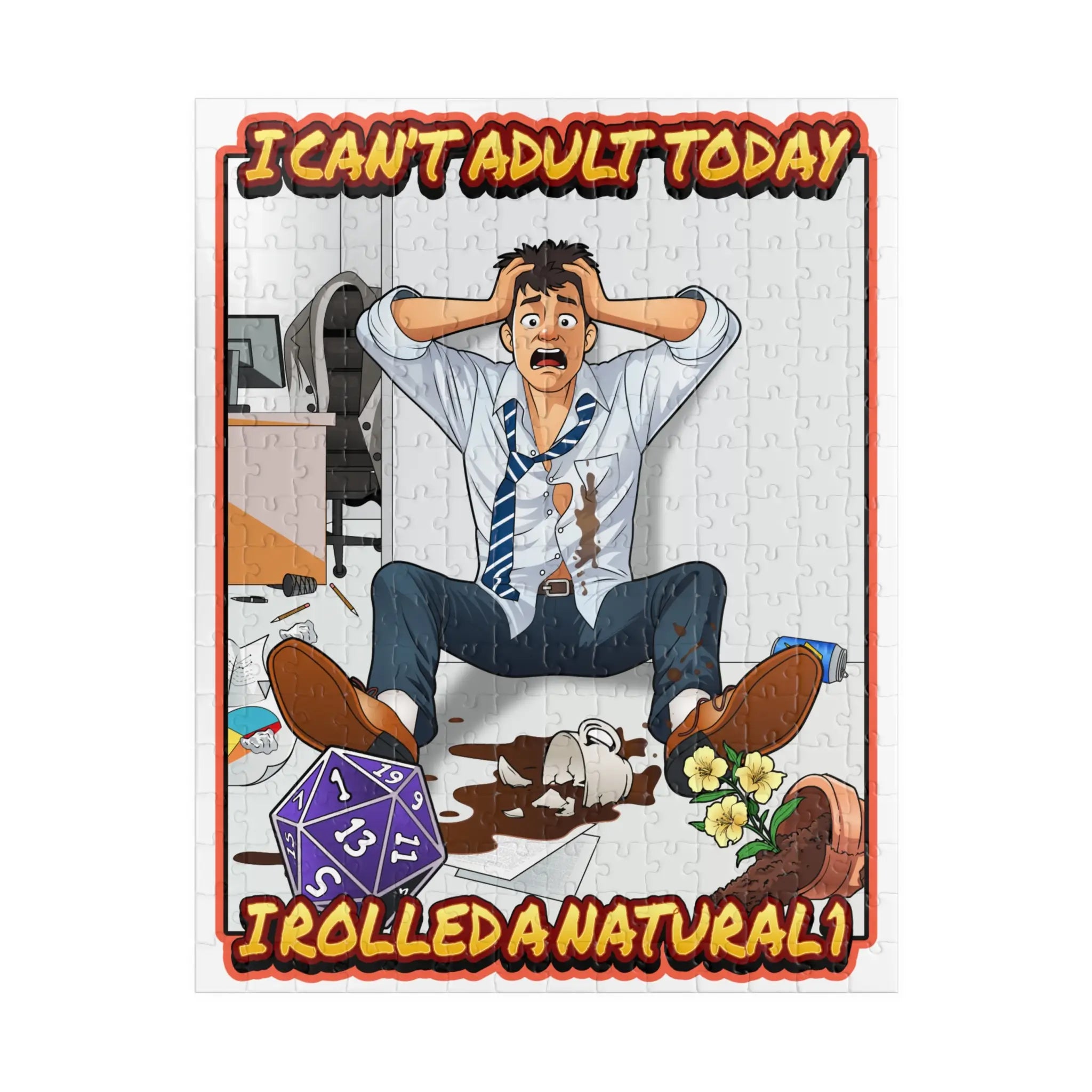 Critical Fail Roll - Jigsaw Puzzle