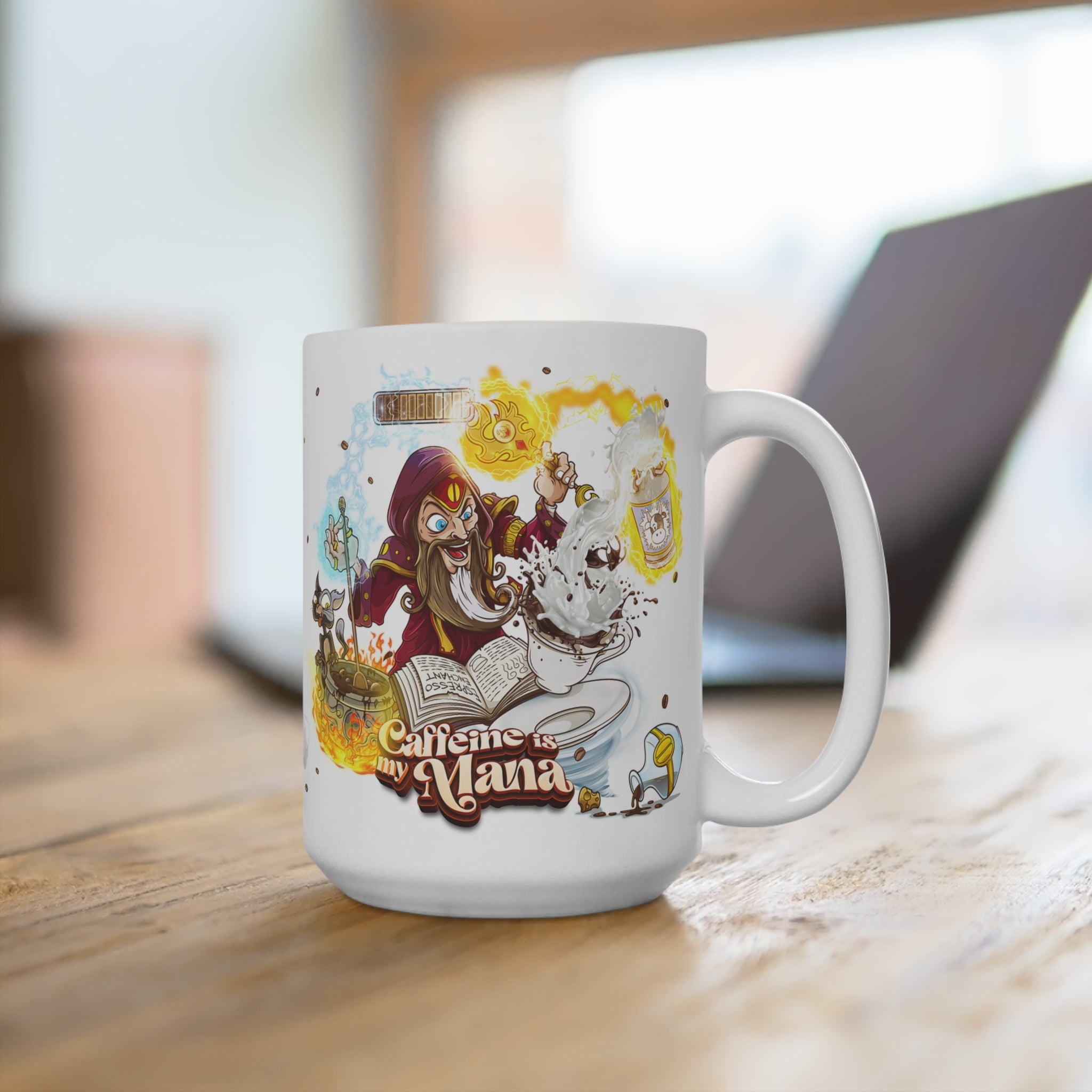 Caffeine Is My Mana - Mug