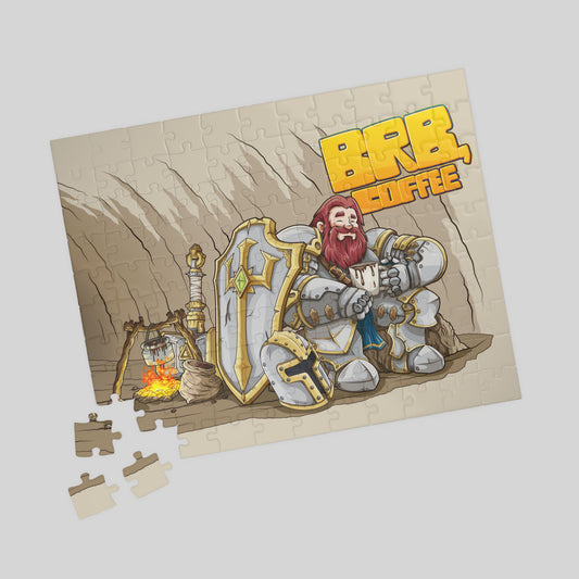 Knight's Coffee Break – Jigsaw Puzzle