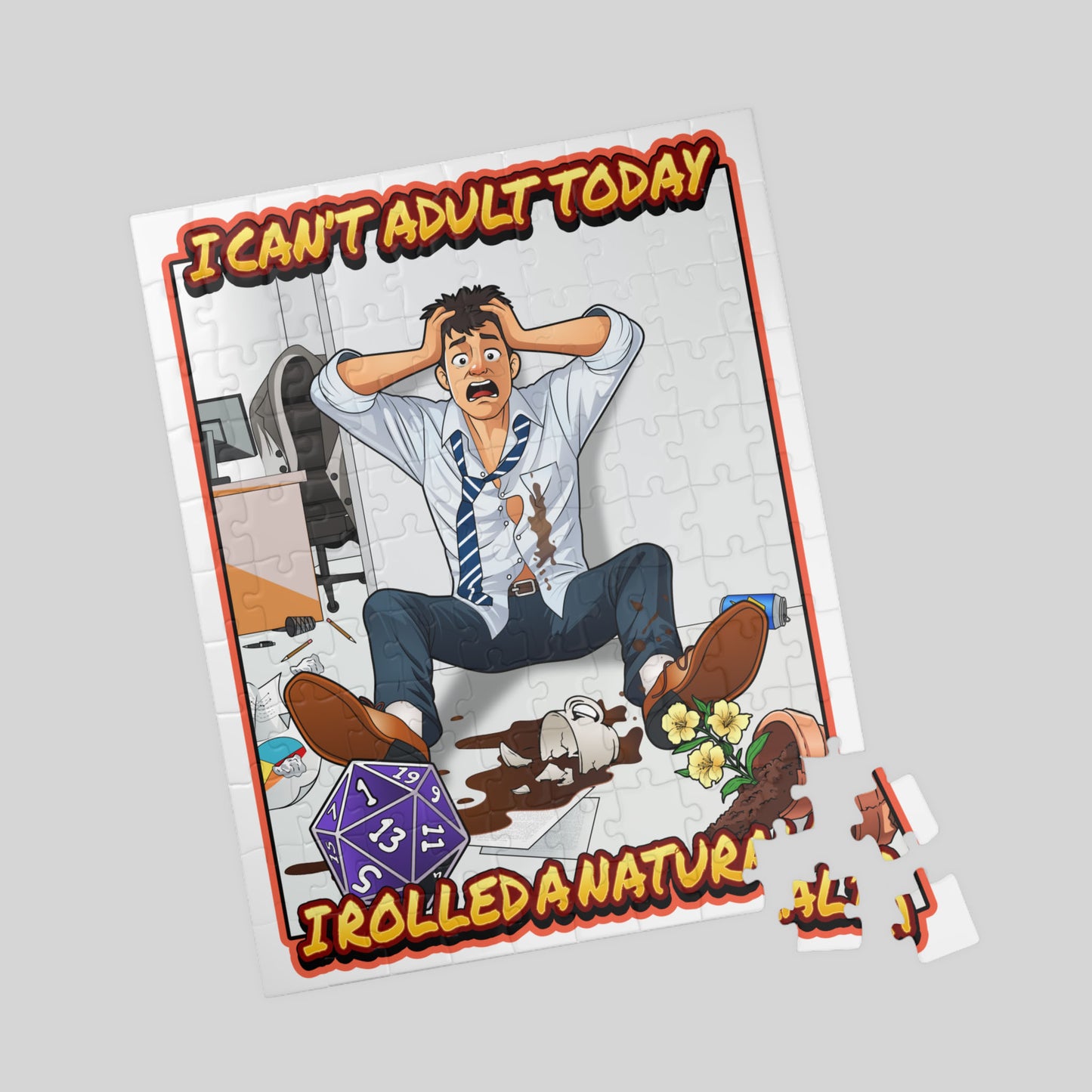 Critical Fail Roll - Jigsaw Puzzle