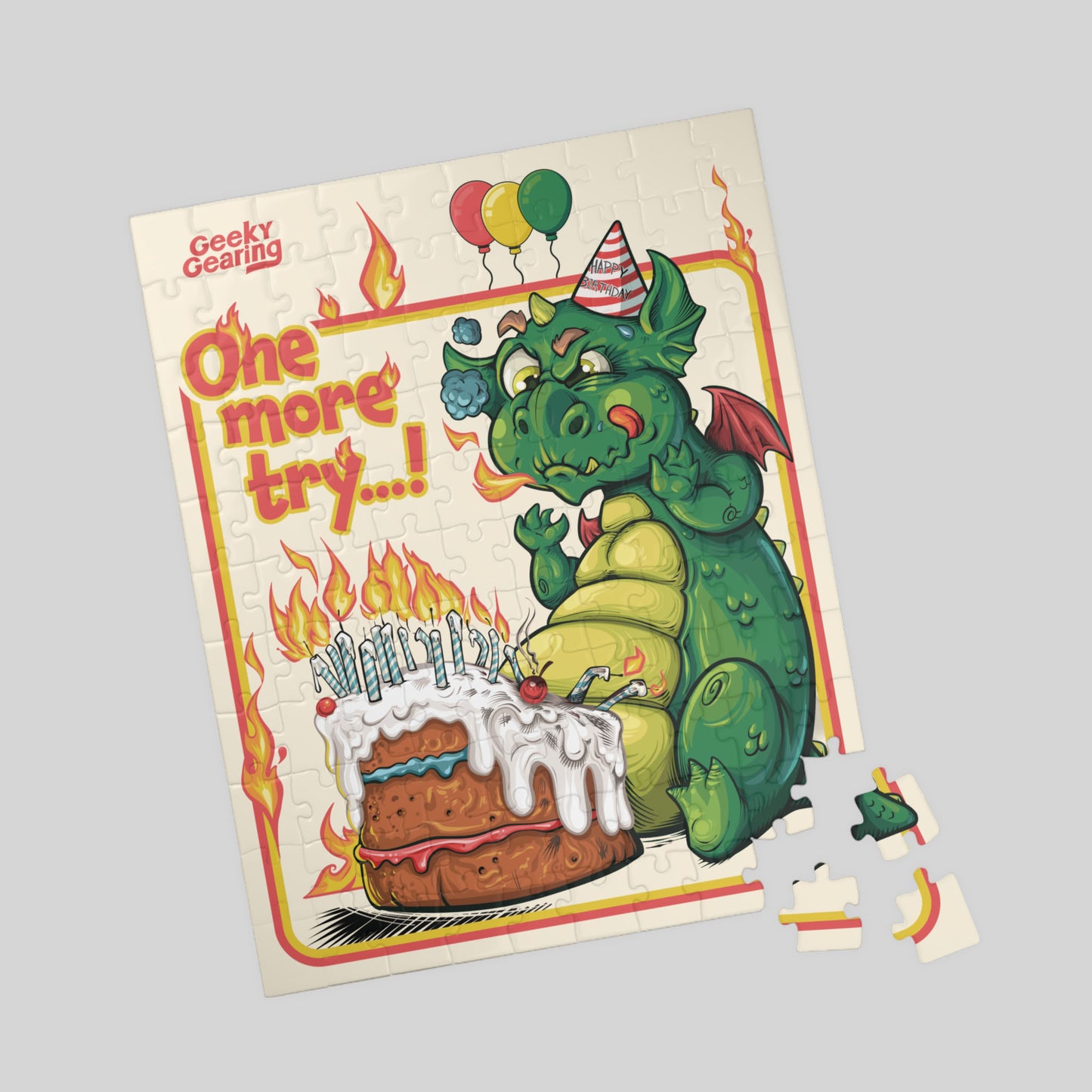 Dragon’s Birthday Blowout - Jigsaw Puzzle