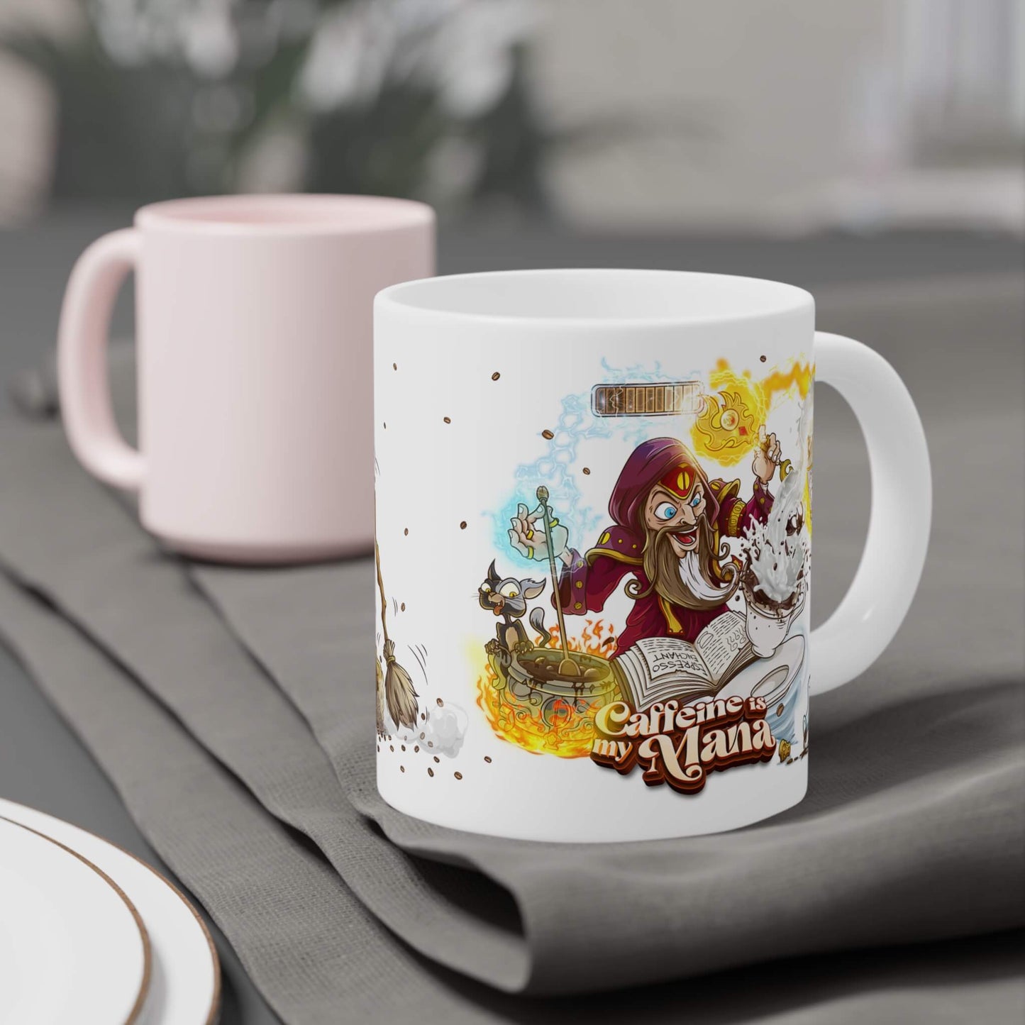 Caffeine Is My Mana - Mug
