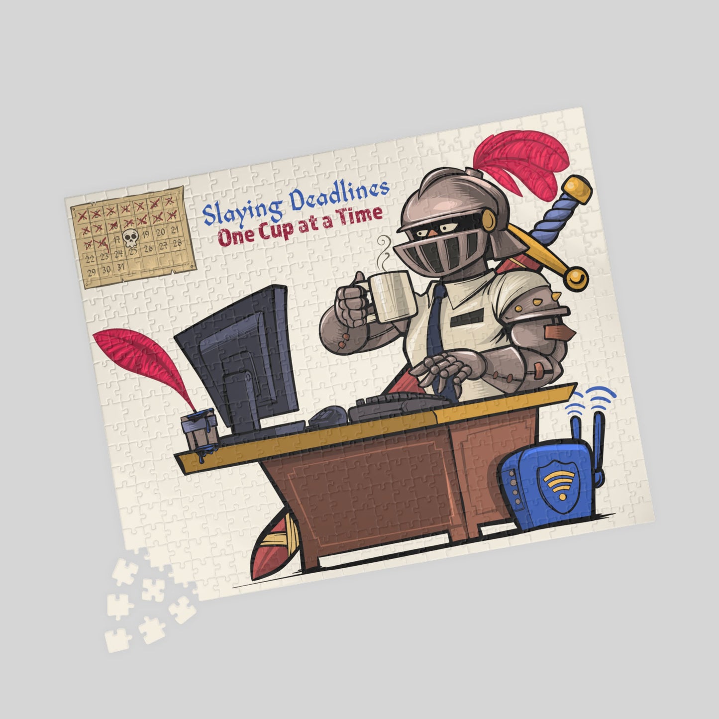 Deadline Dueler – Jigsaw Puzzle