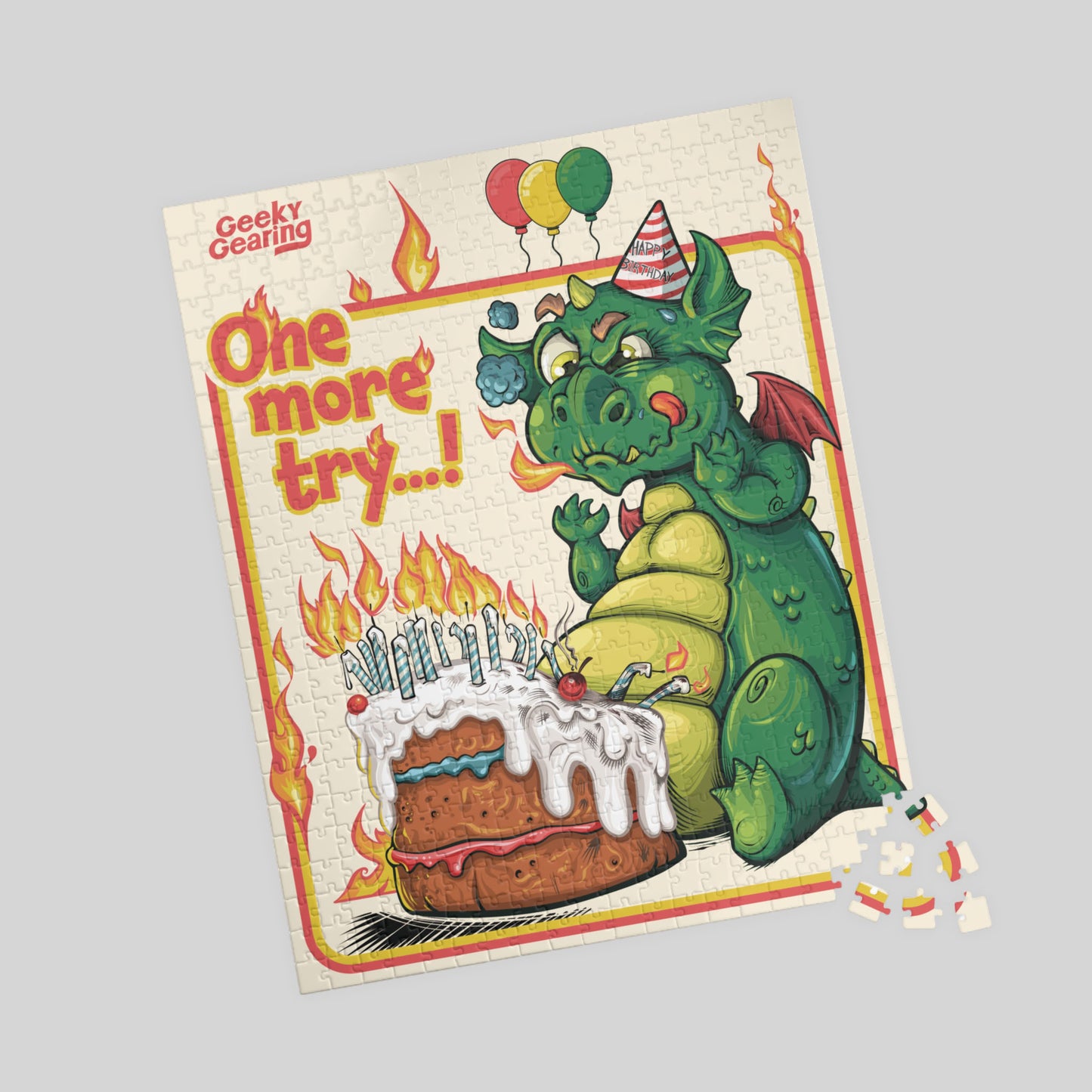 Dragon’s Birthday Blowout - Jigsaw Puzzle