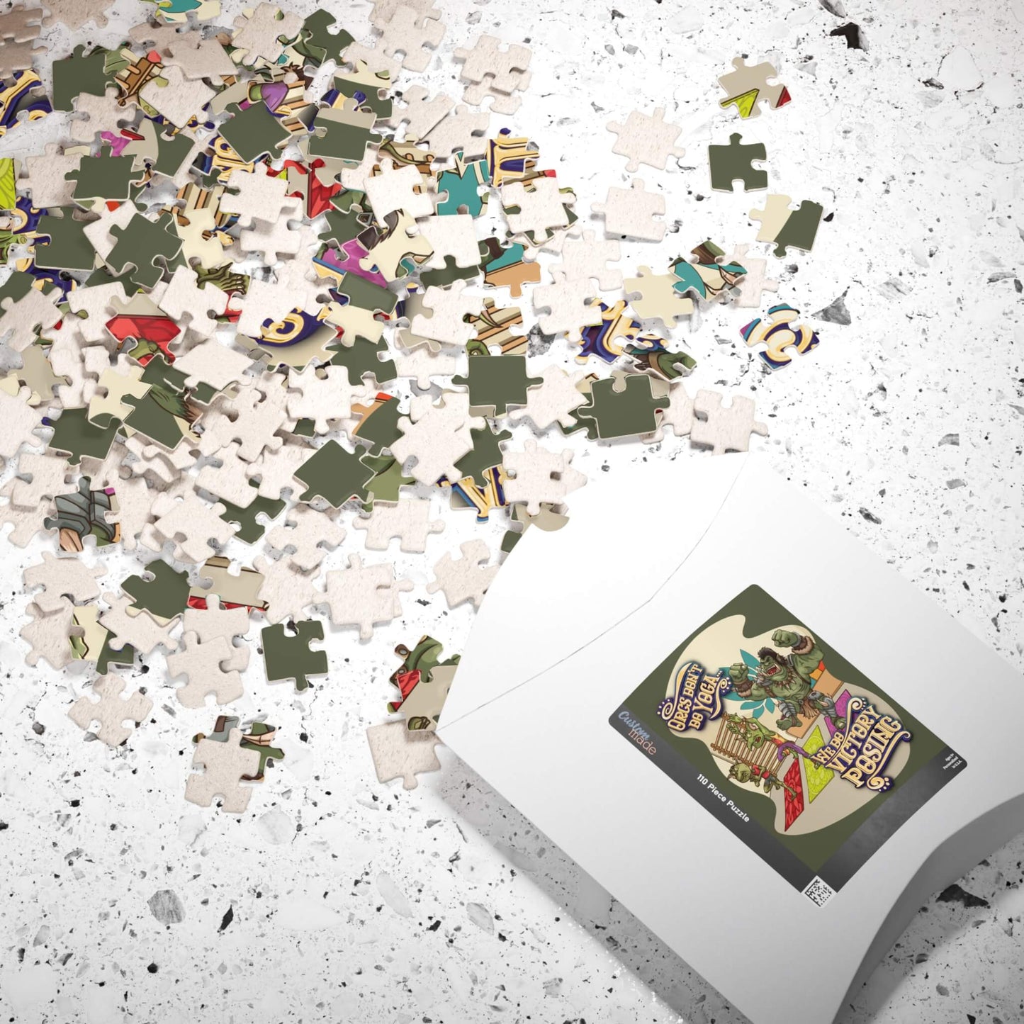 Orcs Don't Do Yoga – Jigsaw Puzzle