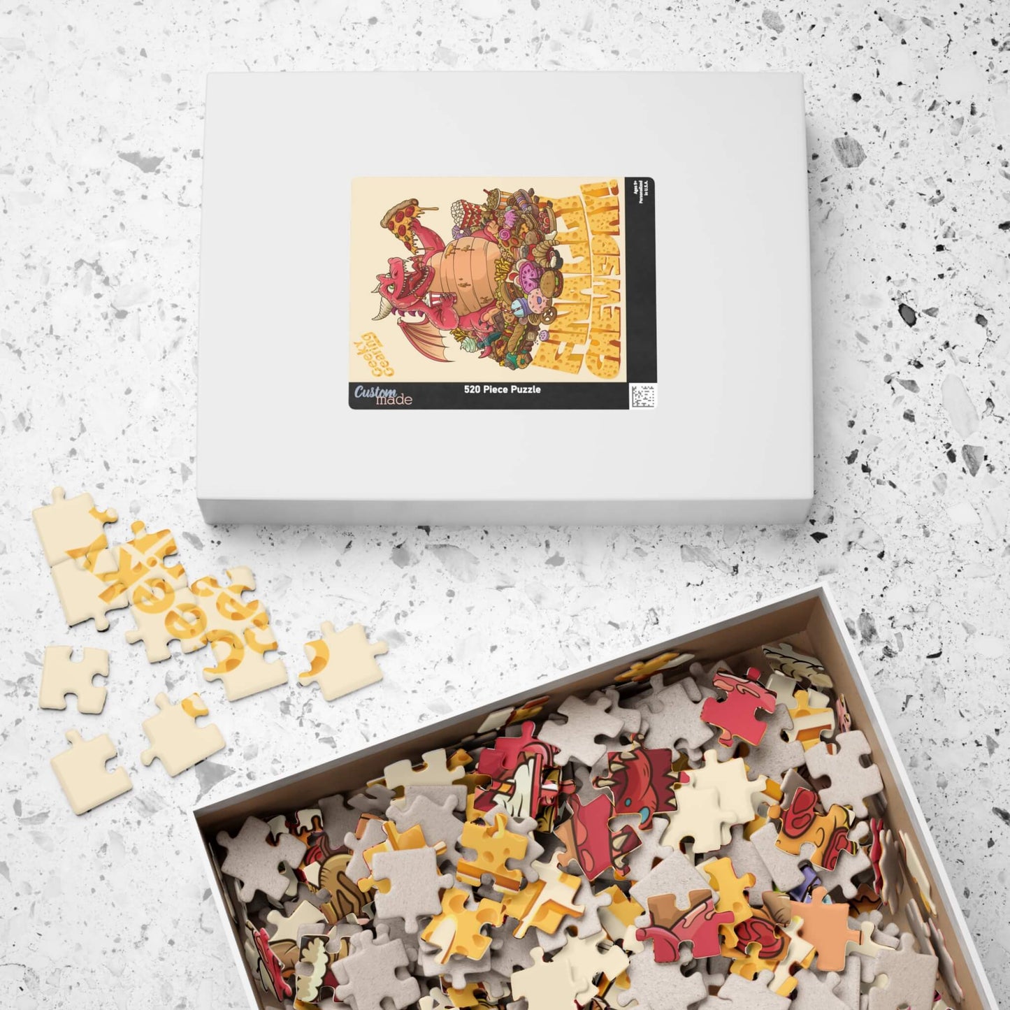 Dragon's Chewsday Feast - Jigsaw Puzzle