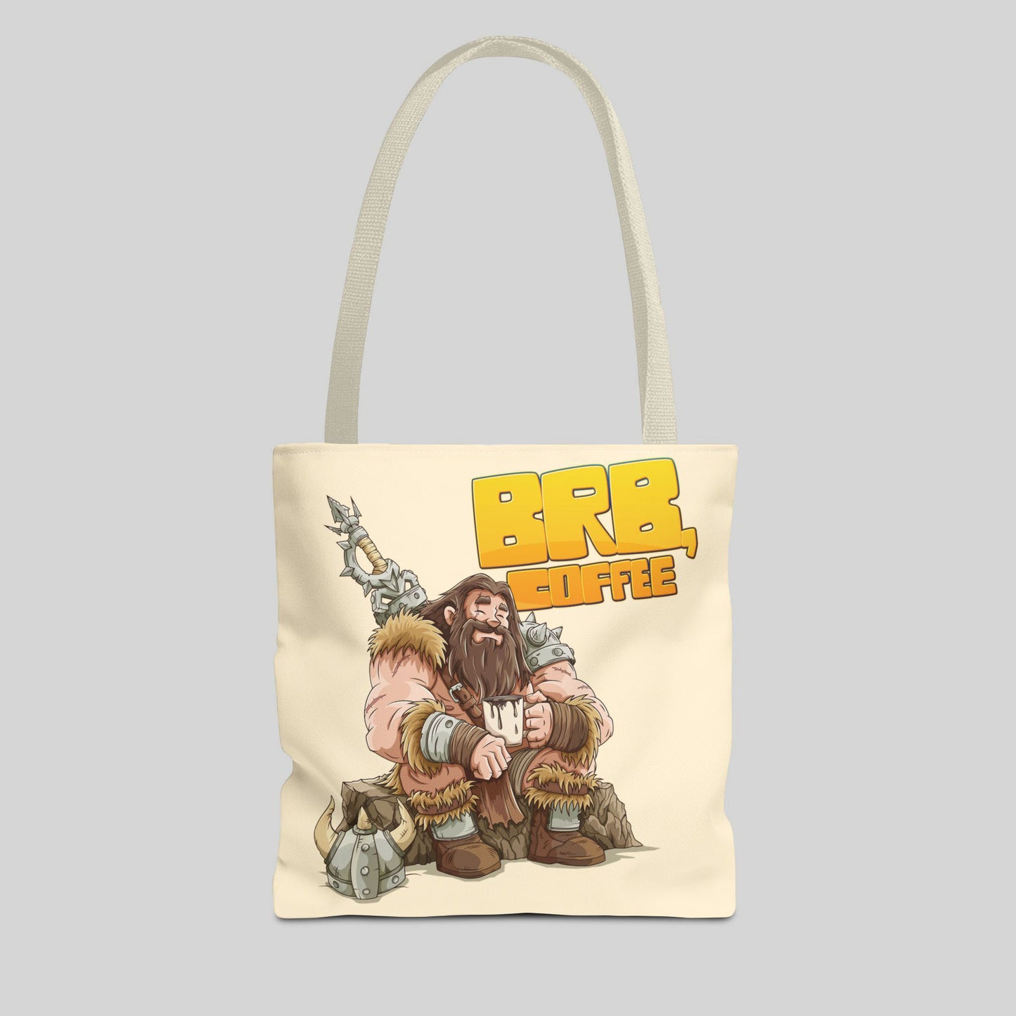 Barbarian's Coffee Break - Tote Bag