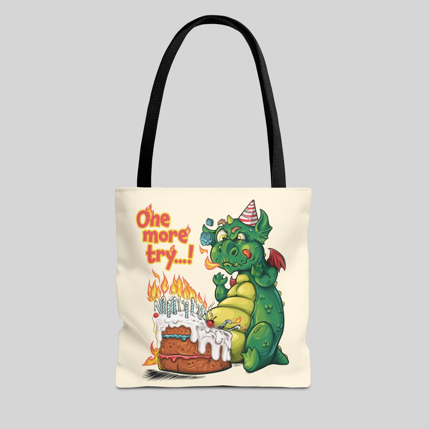 Dragon's Birthday Blowout - Tote Bag