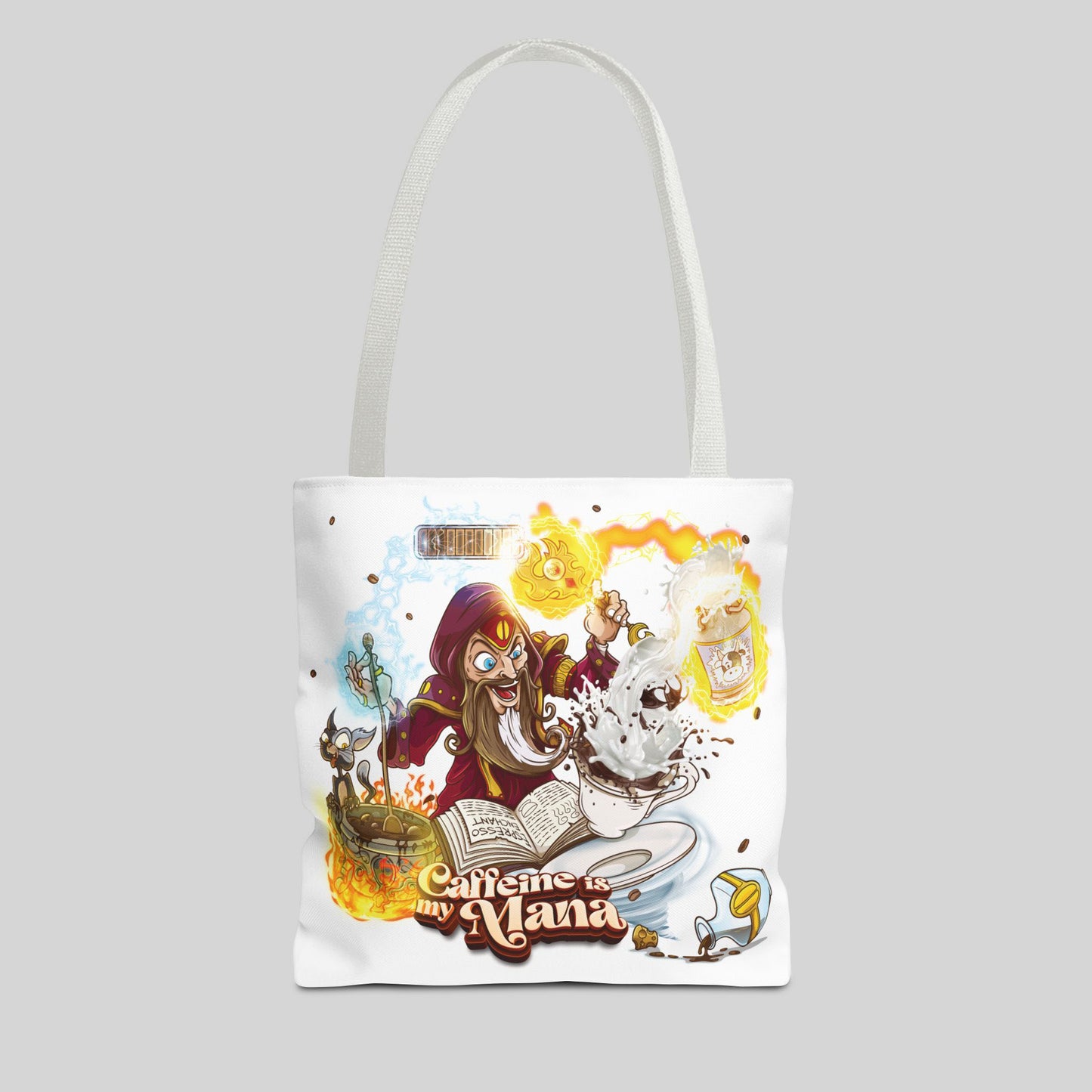 Caffeine Is My Mana - Tote Bag