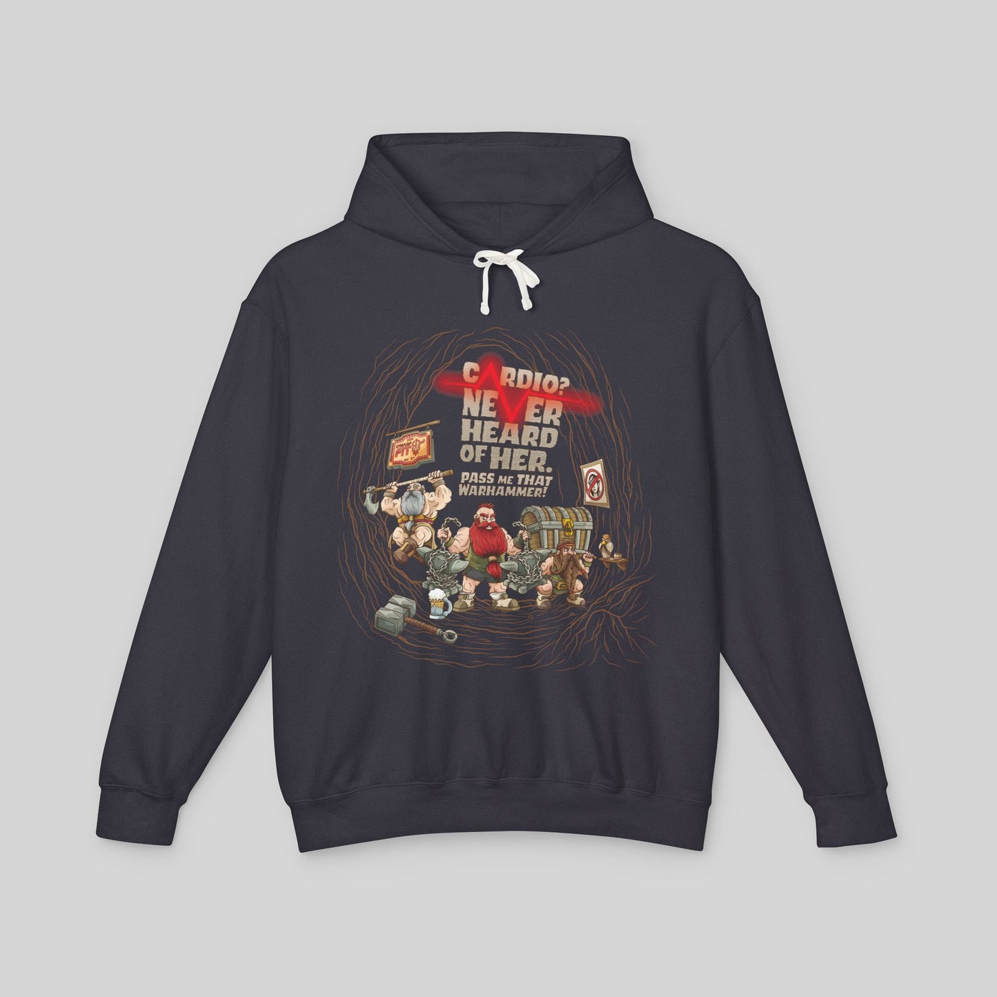 Cardio? Never Heard of Her - Hoodie