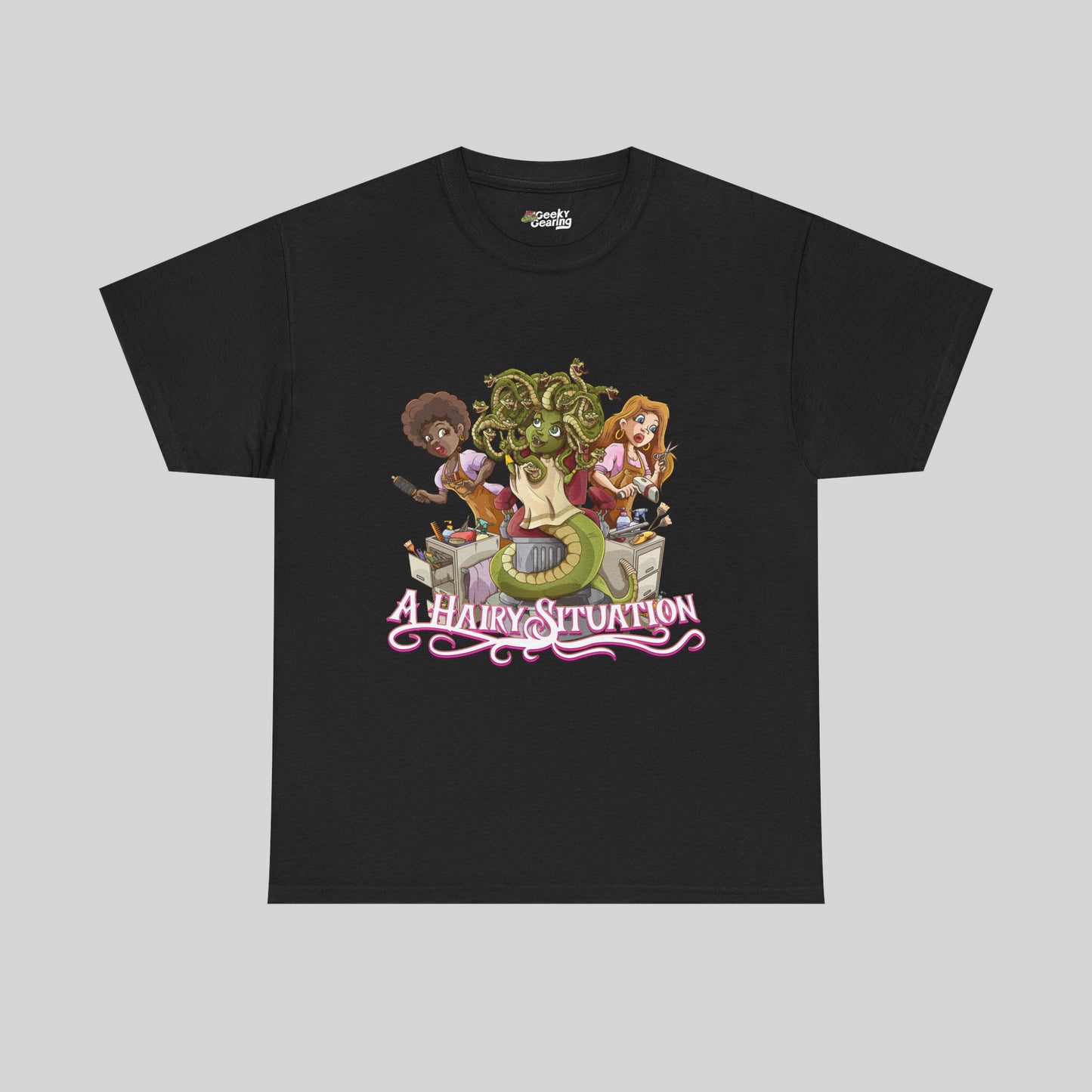 Medusa's Hairy Situation - T-Shirt
