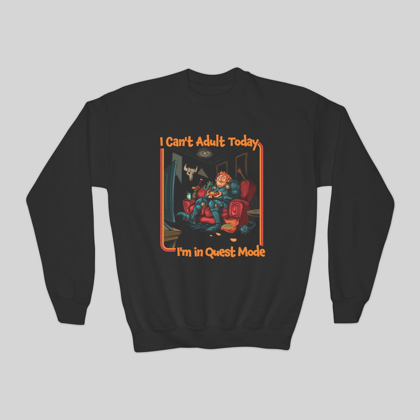 Quest Mode: Activated - Youth Sweatshirt