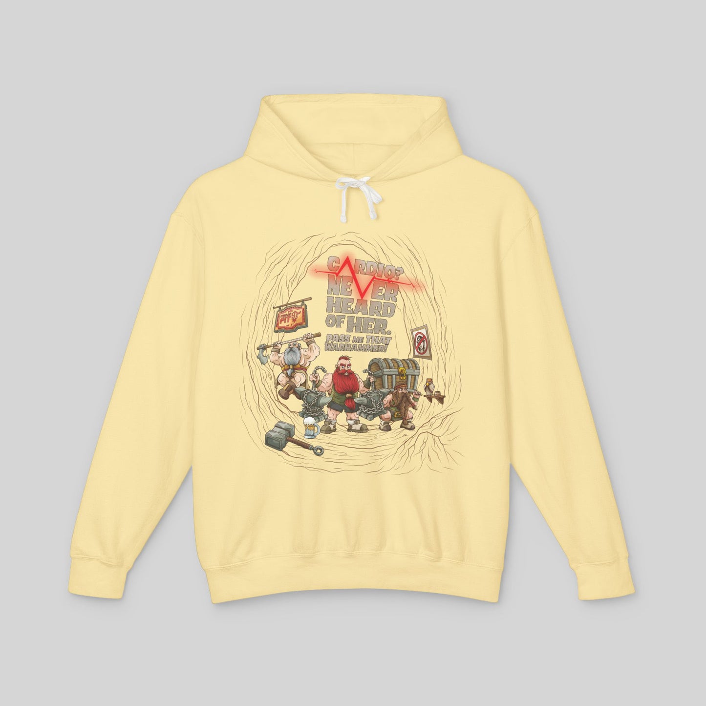 Cardio? Never Heard of Her - Hoodie