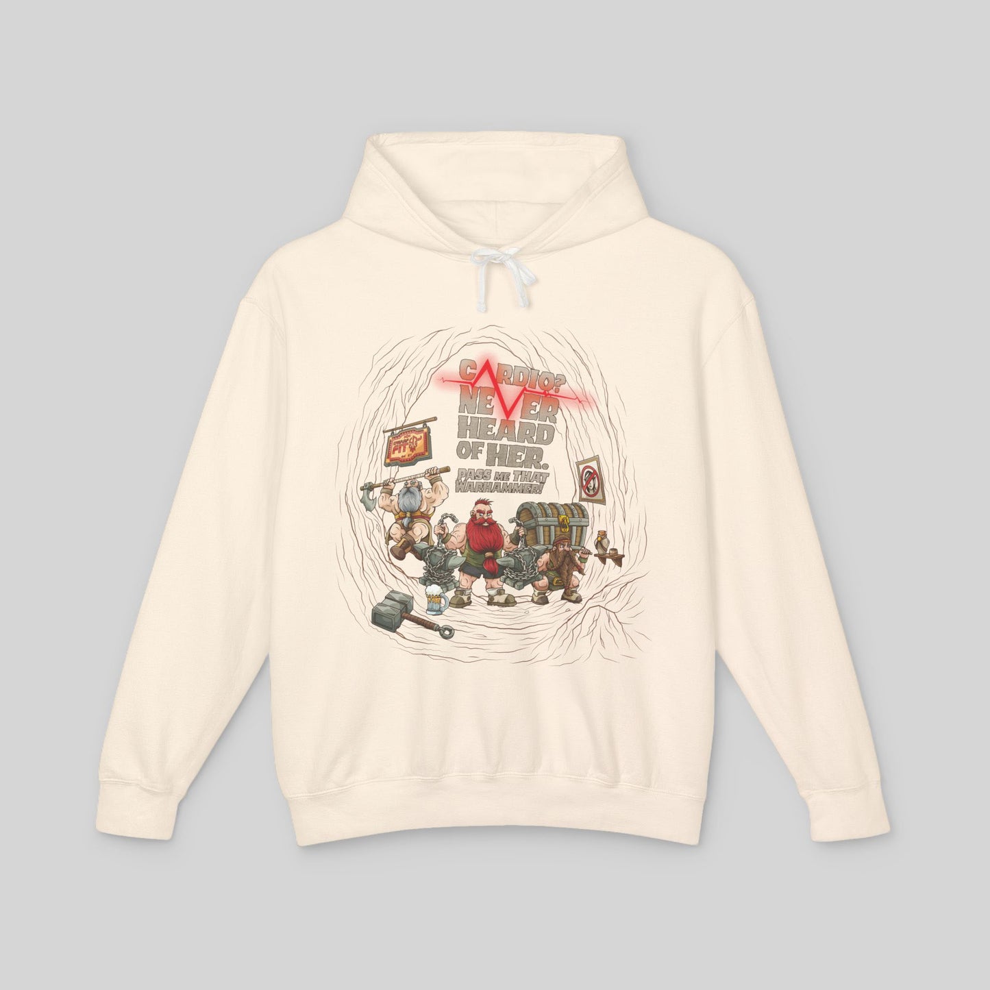 Cardio? Never Heard of Her - Hoodie