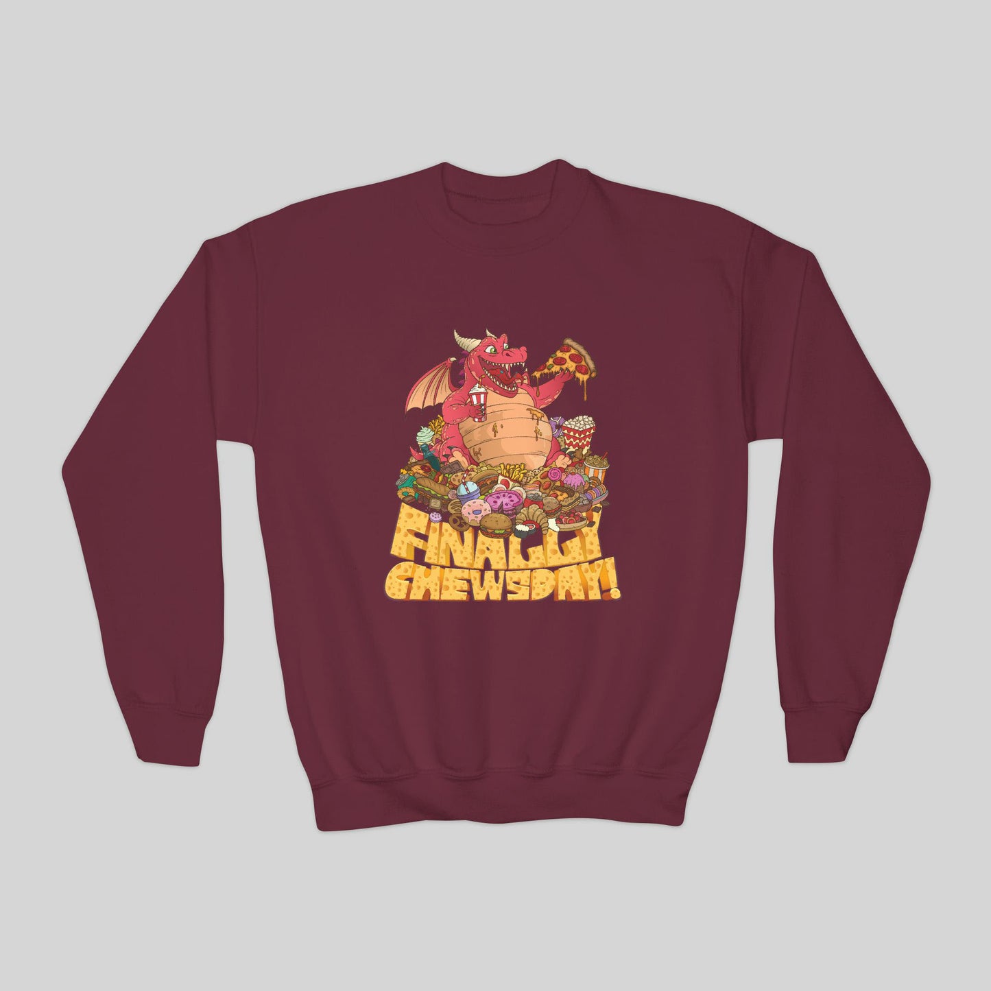 Dragon's Birthday Blowout - Youth Sweatshirt