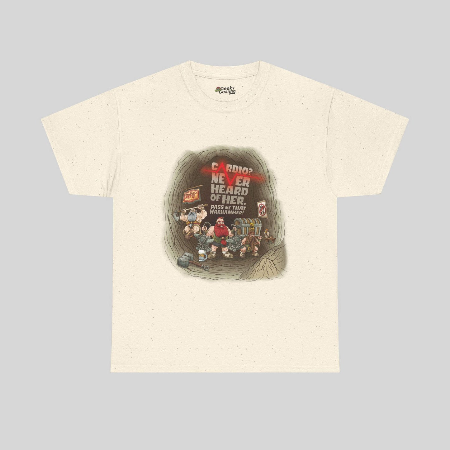 Cardio? Never Heard of Her - T-Shirt