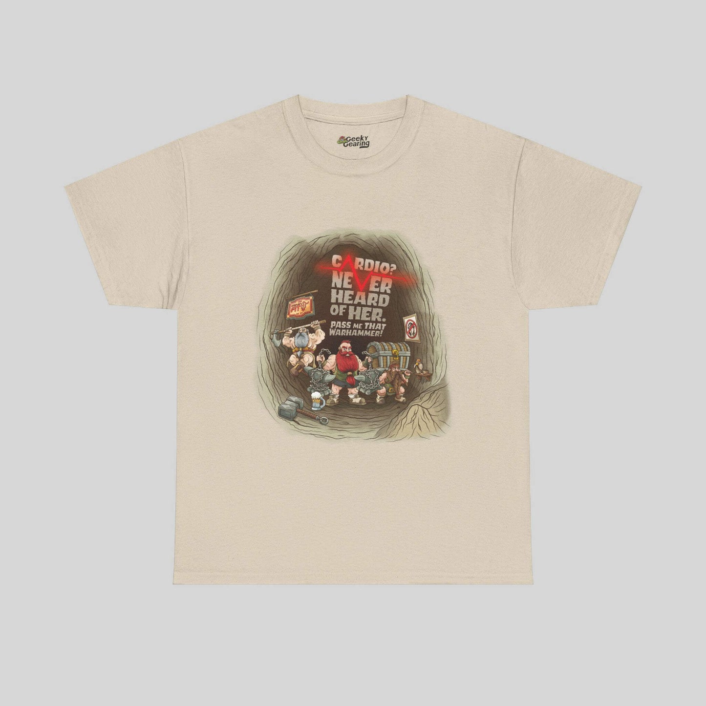 Cardio? Never Heard of Her - T-Shirt