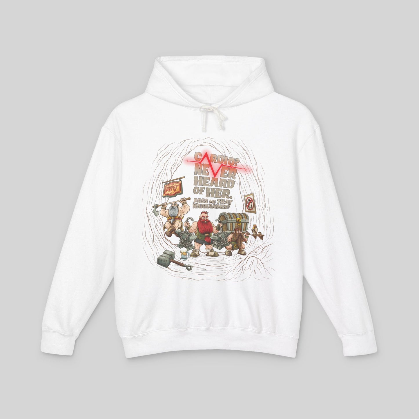Cardio? Never Heard of Her - Hoodie