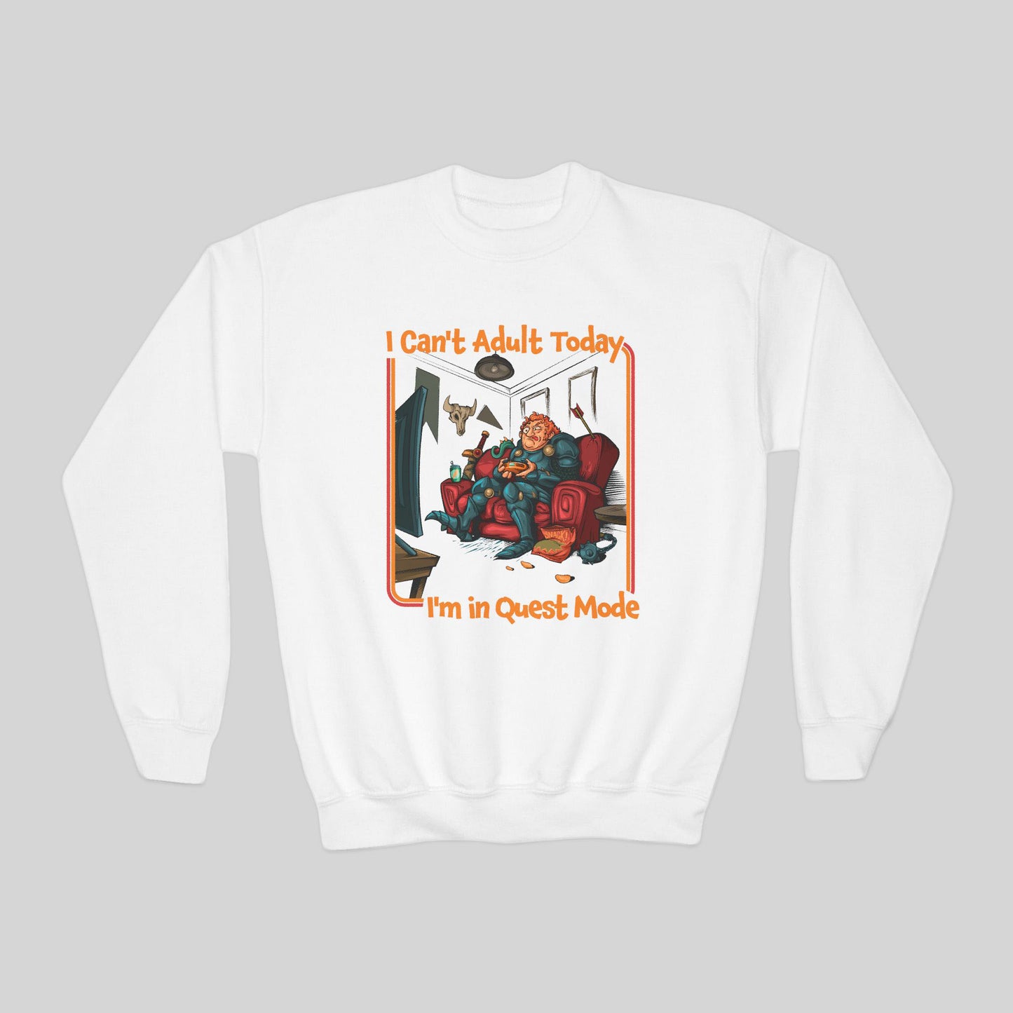 Quest Mode: Activated - Youth Sweatshirt