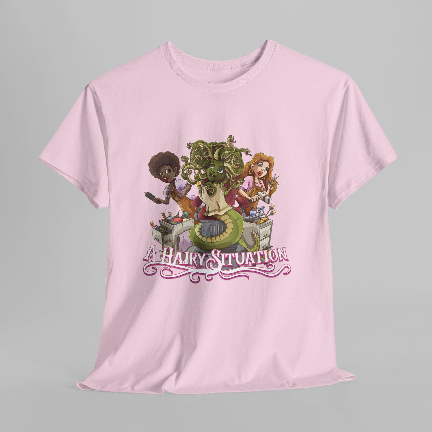 Medusa's Hairy Situation - T-Shirt