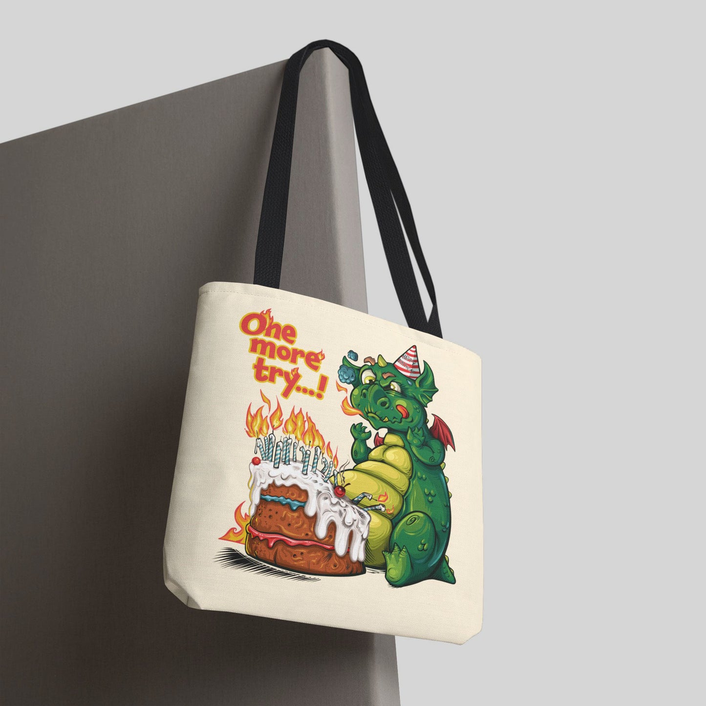 Dragon's Birthday Blowout - Tote Bag