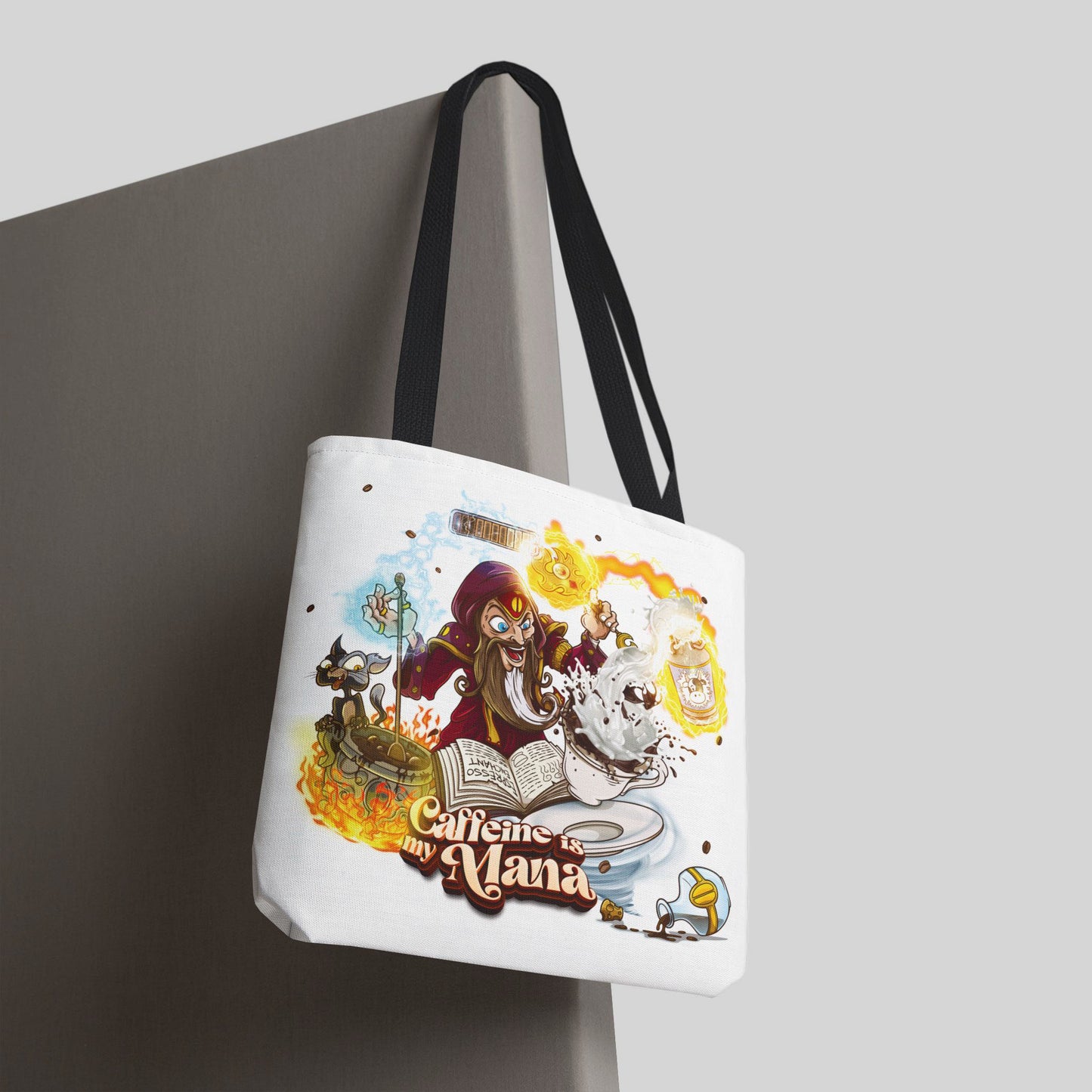Caffeine Is My Mana - Tote Bag
