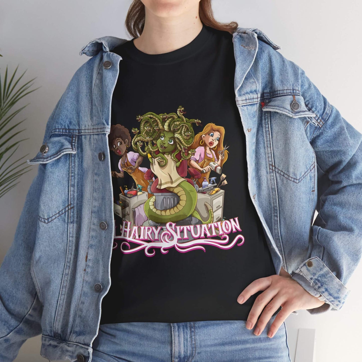 Medusa's Hairy Situation - T-Shirt
