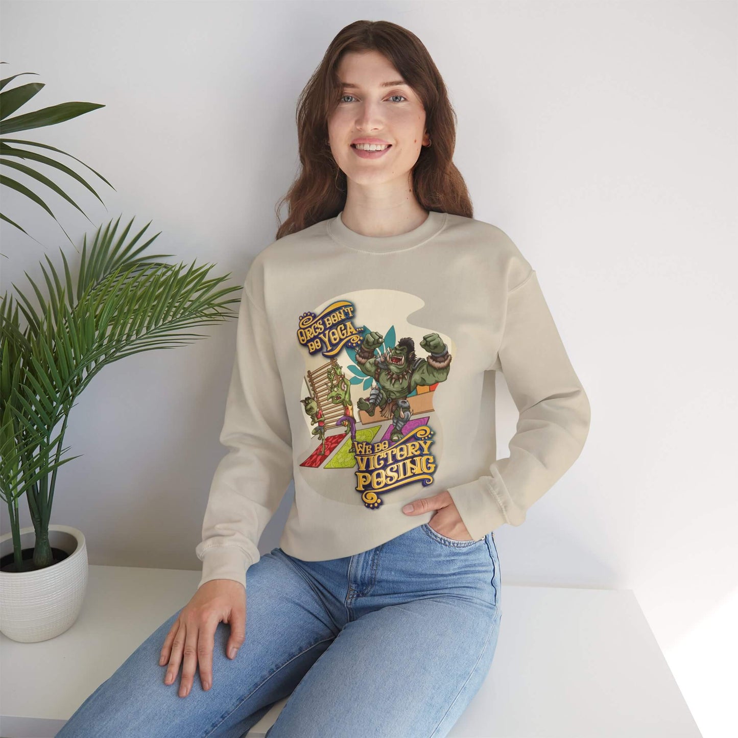 Orcs Don't Do Yoga - Sweatshirt
