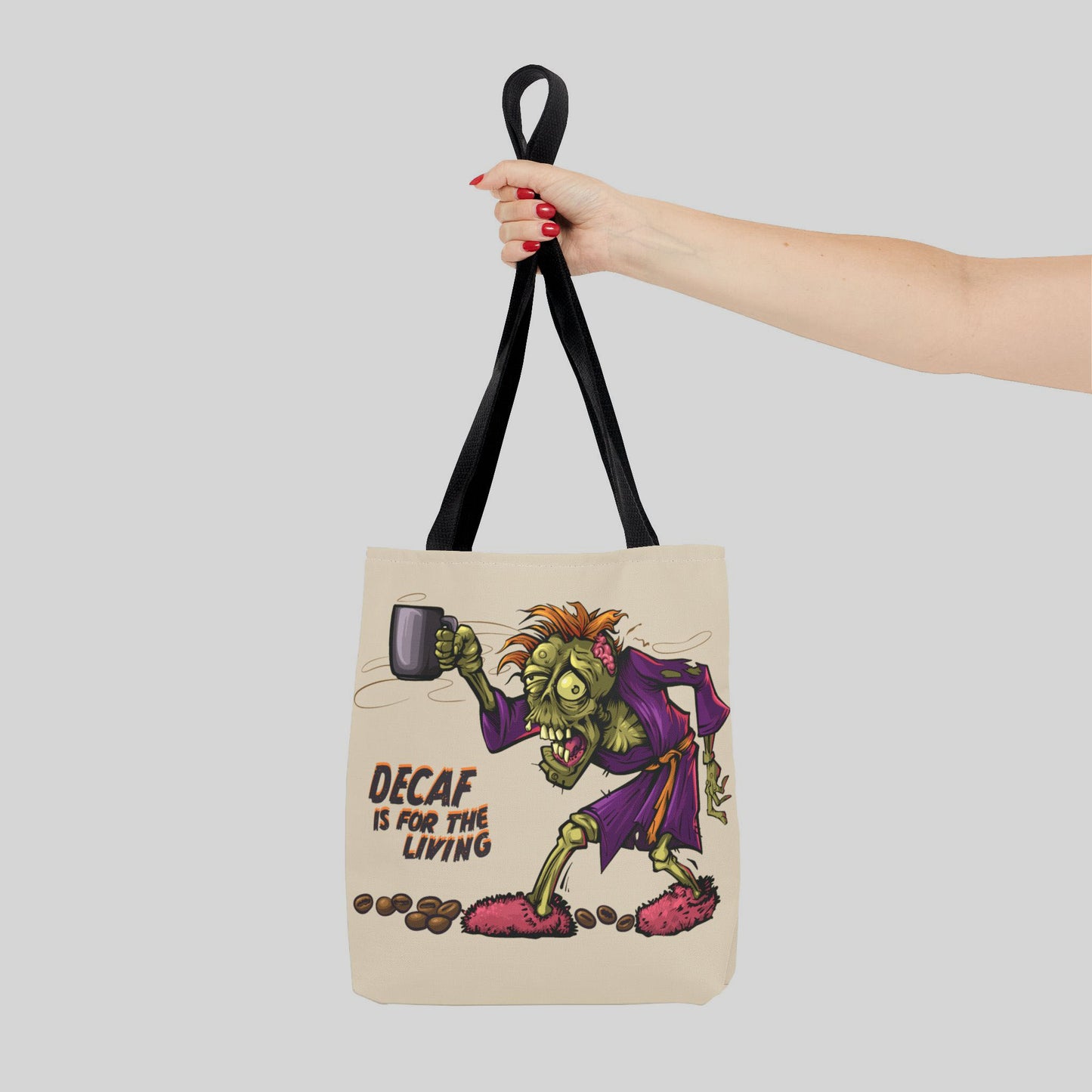 Decaf is for the Living - Tote Bag