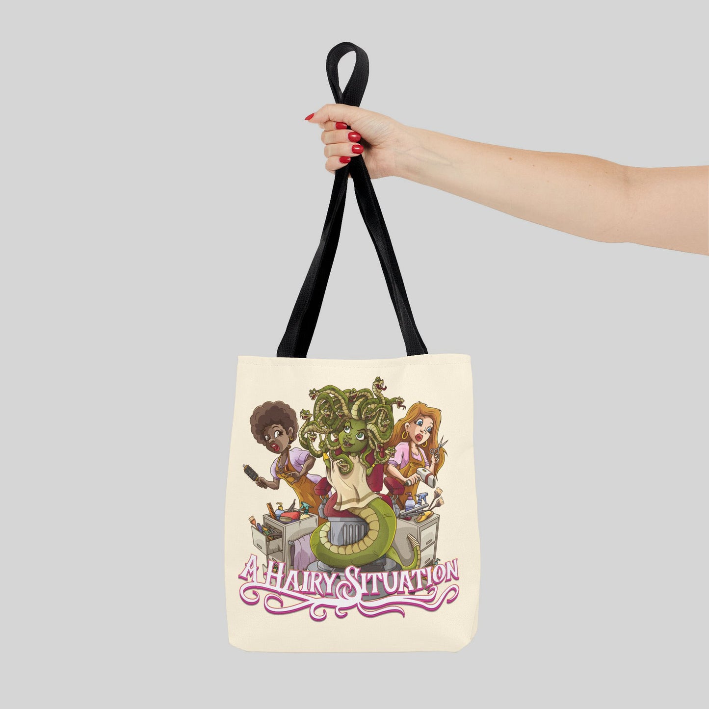 Medusa's Hairy Situation - Tote Bag