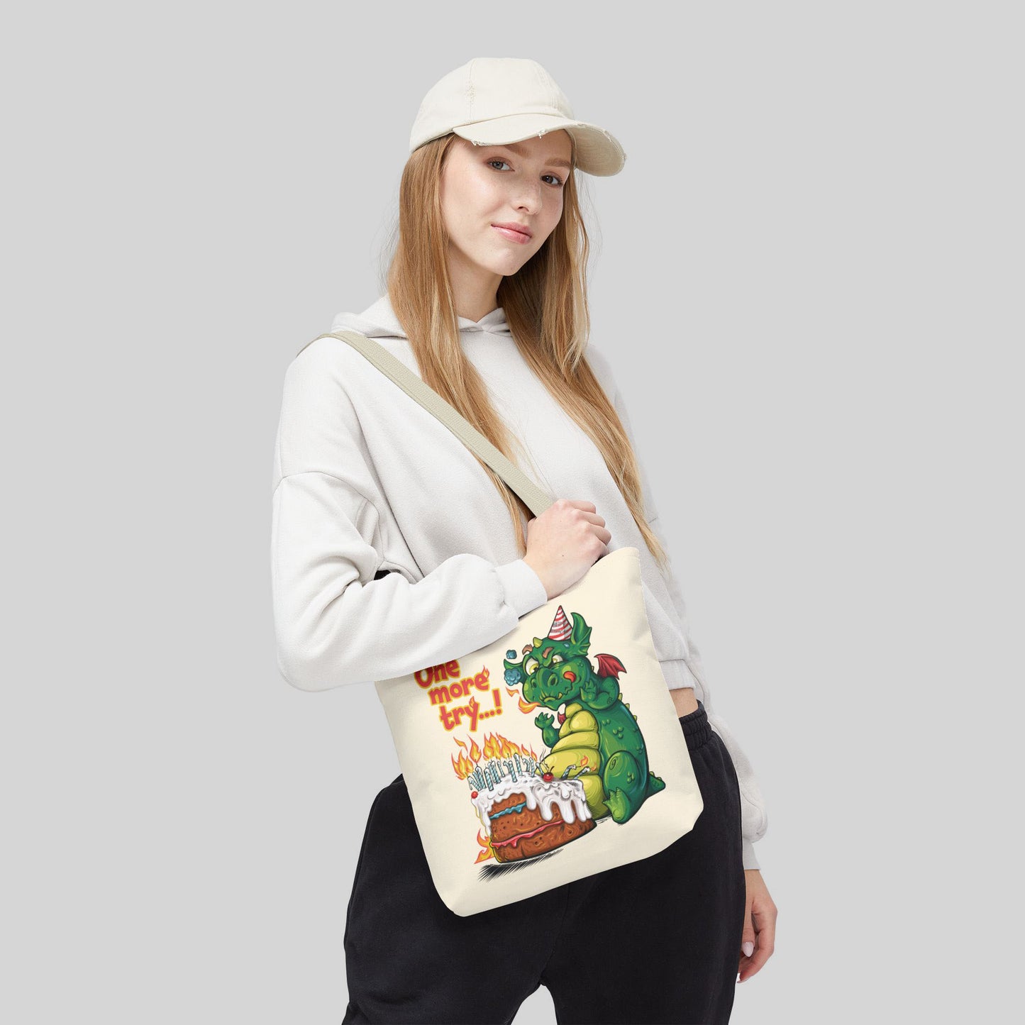 Dragon's Birthday Blowout - Tote Bag