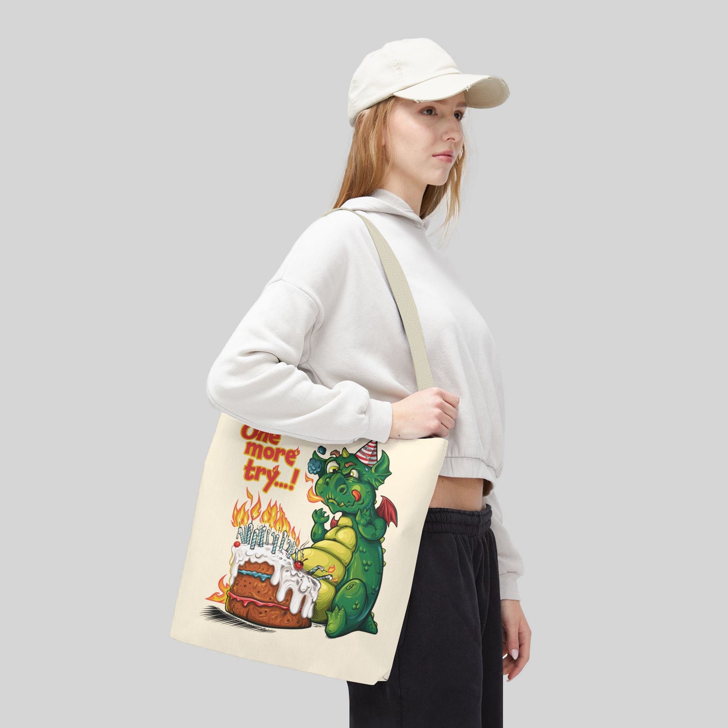 Dragon's Birthday Blowout - Tote Bag
