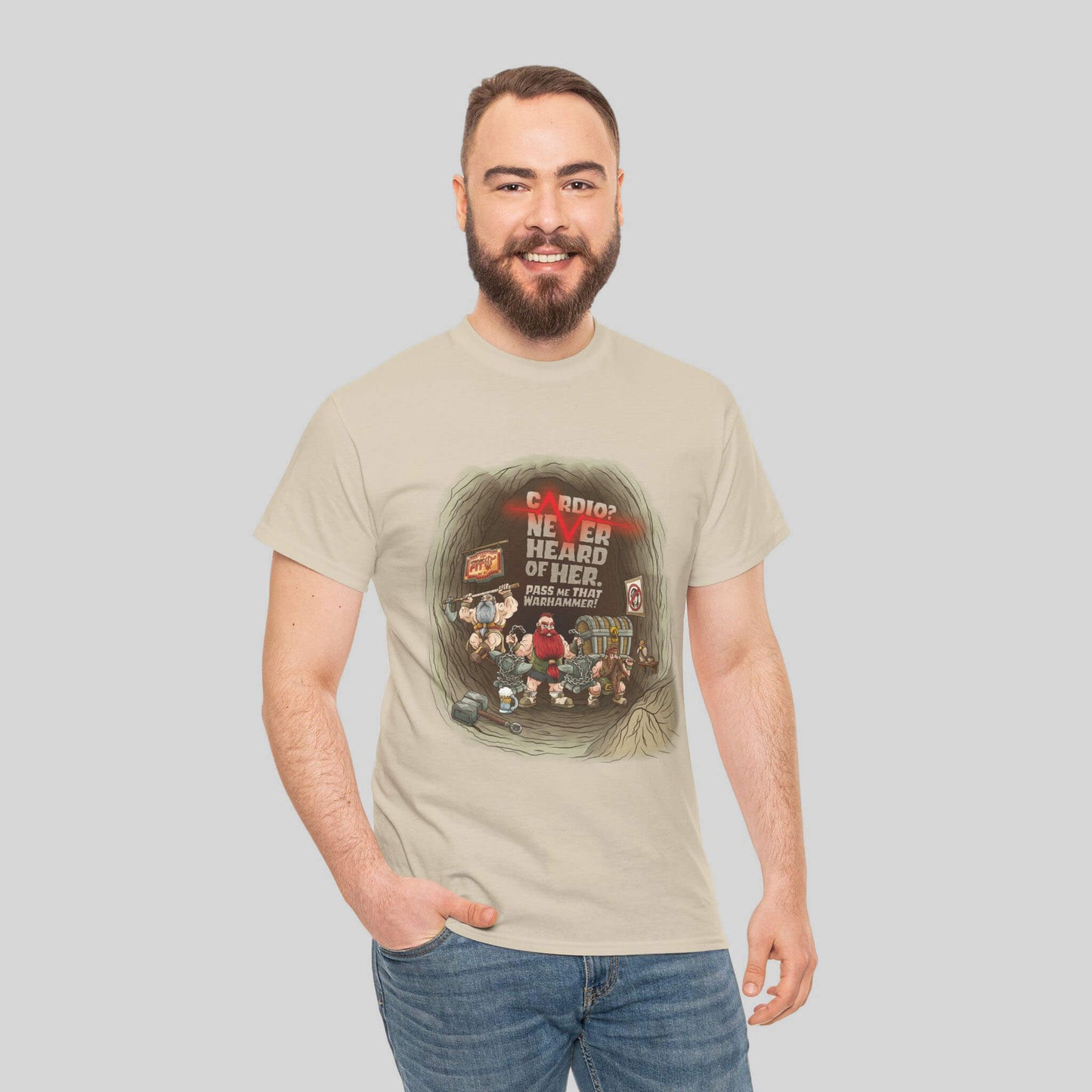 Cardio? Never Heard of Her - T-Shirt