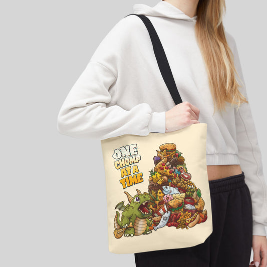 Baby Dragon's Feast - Tote Bag