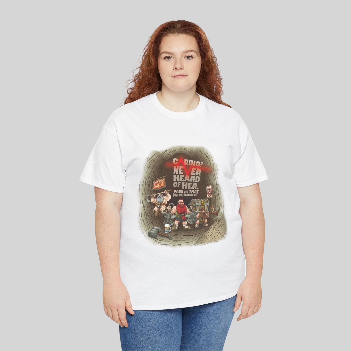 Cardio? Never Heard of Her - T-Shirt