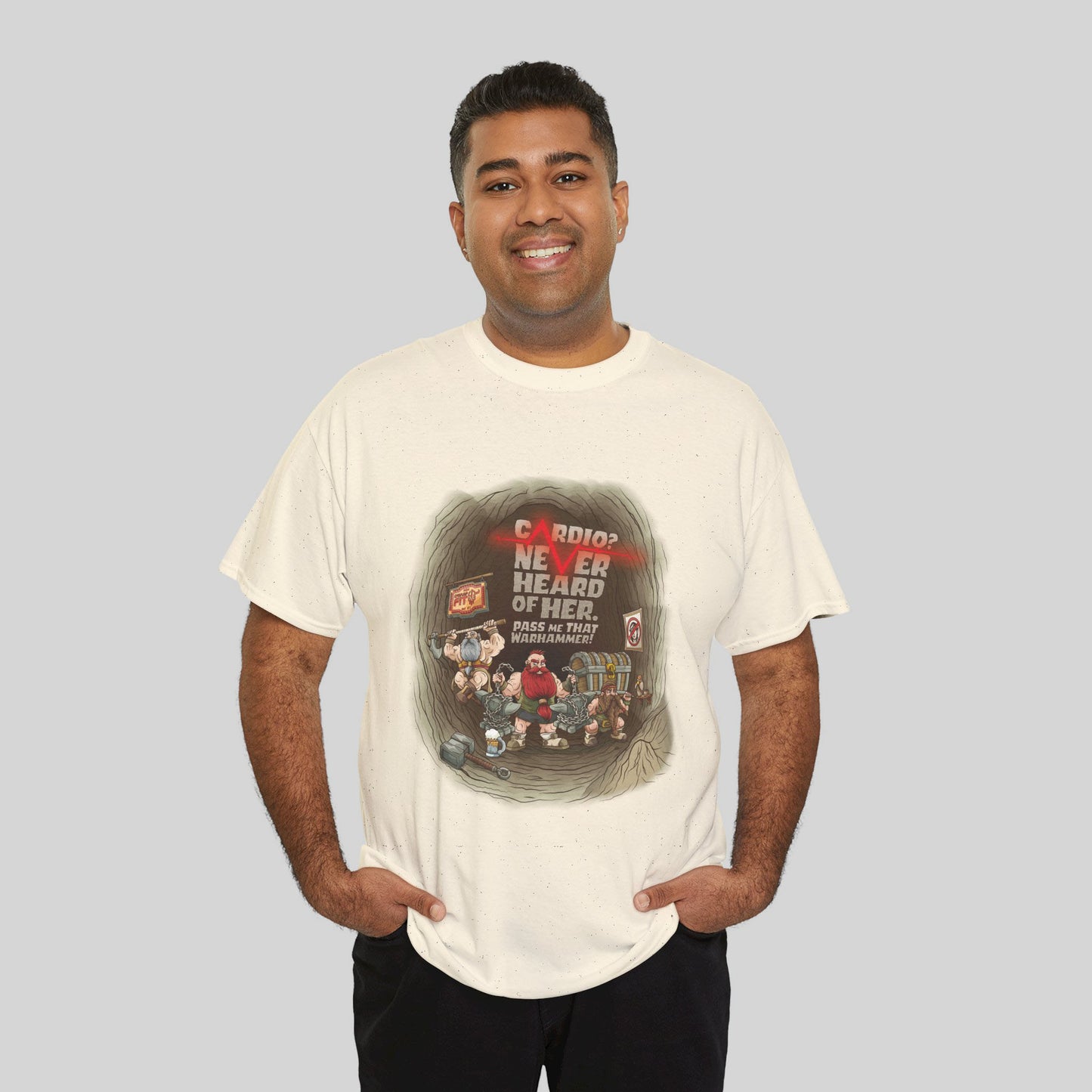 Cardio? Never Heard of Her - T-Shirt