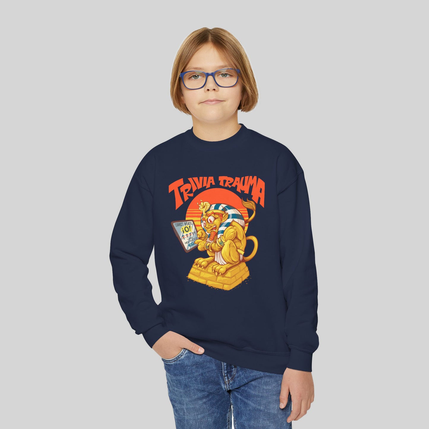 Trivia Trauma - Youth Sweatshirt